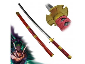 DŘEVĚNÁ KATANA "SANDAI KITETSU-V2" ONE PIECE