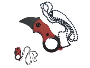 Zavírací mini karambit "LITTLE SPINNER" s řetízkem na krk