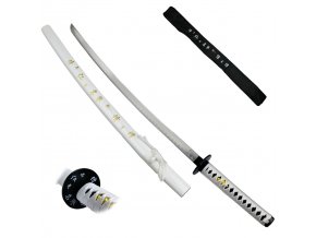 Bílá katana "WHITE SAMURAI" s pouzdrem