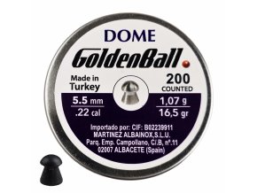 Diabolky do vzduchovky "5,5MM DOME GOLDENBALL"