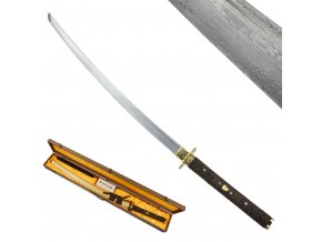 Damašková katana "DAMASCUS" s bohatým příslušenstvím!