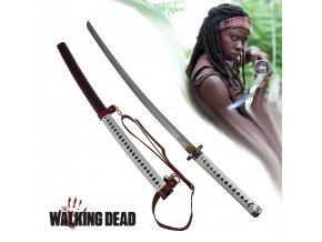 Michonne's Katana "THE WALKING DEAD" se zádovým přehozem!