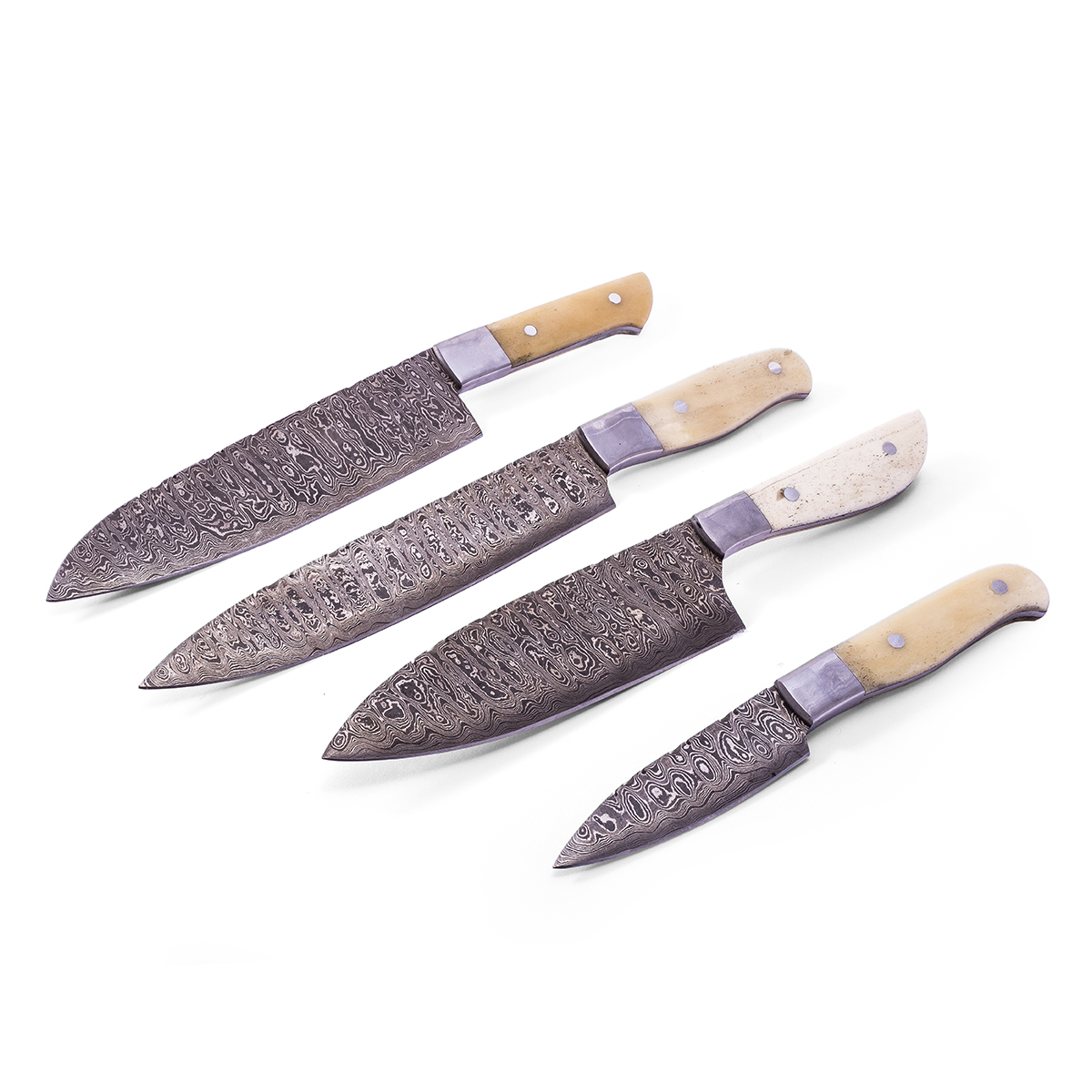 Chladné Zbraně Sada damaškových kuchyňských nožů "PROFESSIONAL"