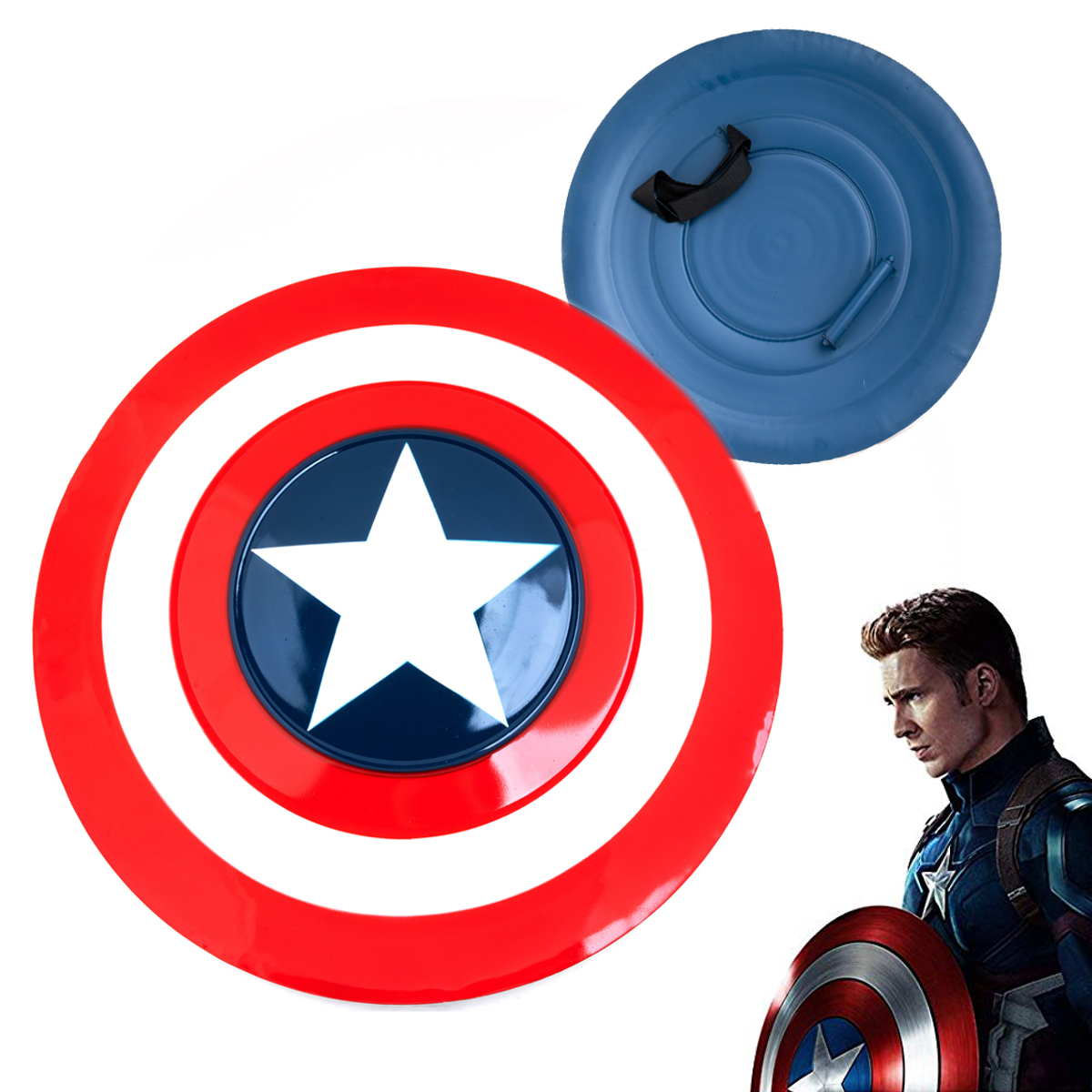 Chladné Zbraně Štít Kapitána Ameriky "ROGERS SHIELD" kovový