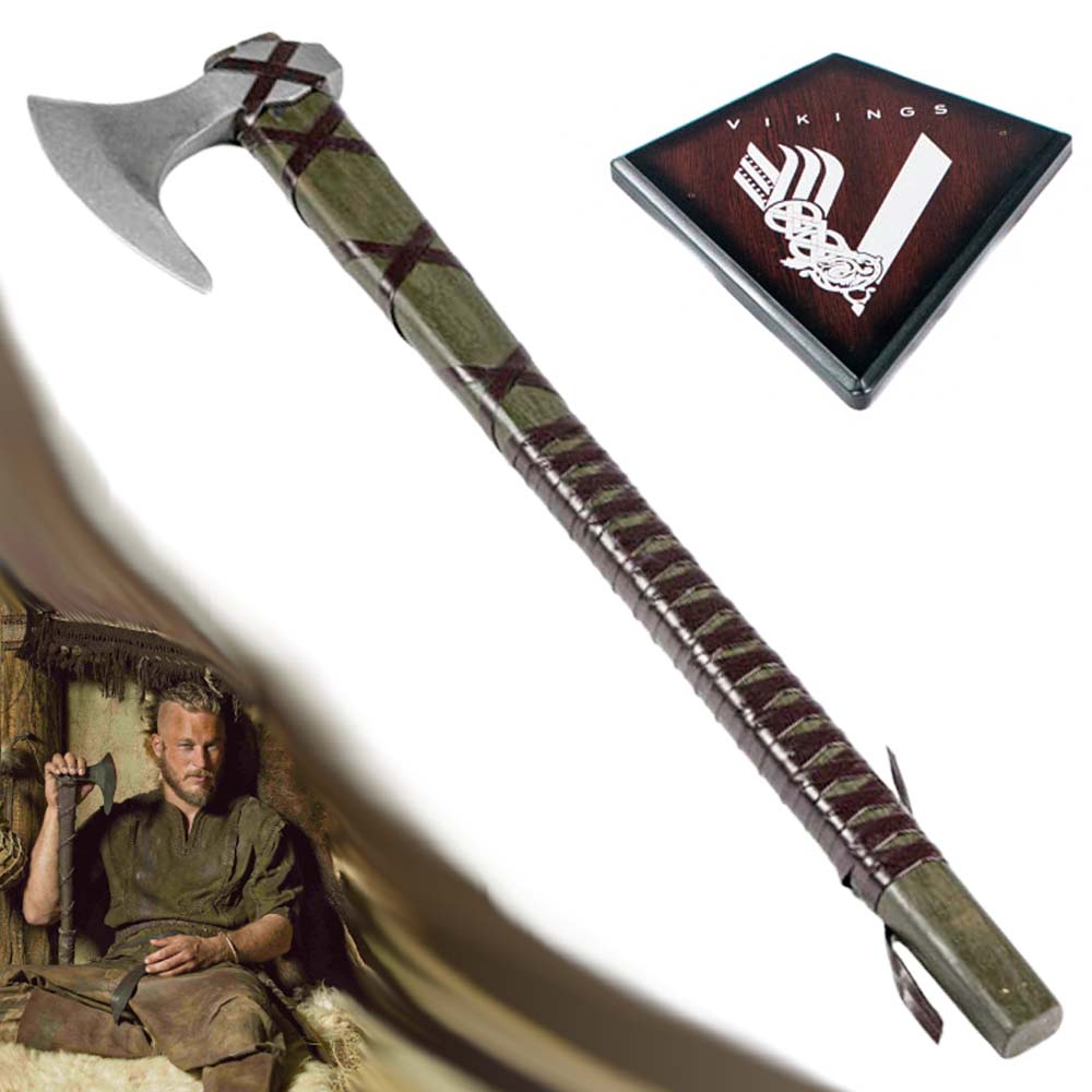 Chladné Zbraně Vikingská sekera "AXE OF RAGNAR LOTHBROOK" Vikings