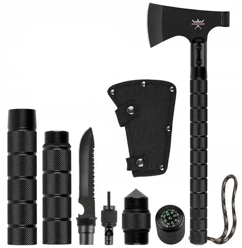 CHZ Outdoorová sekera "CAMPING MASTER" 10in1!