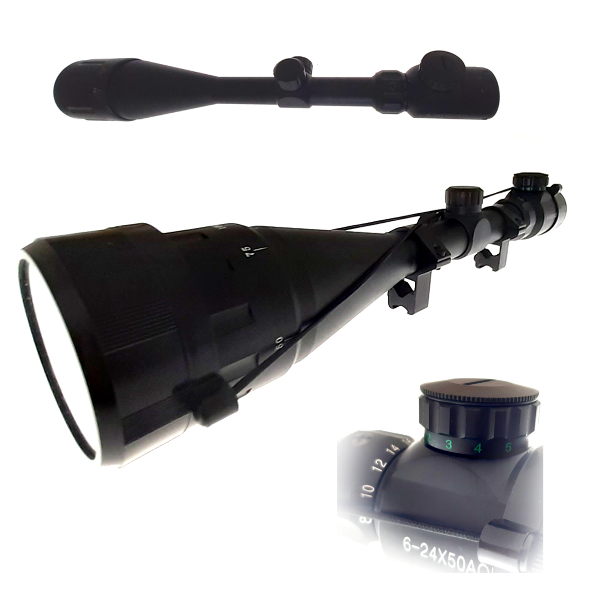 X Puškohled "BIG DADDY" 6 - 24X50