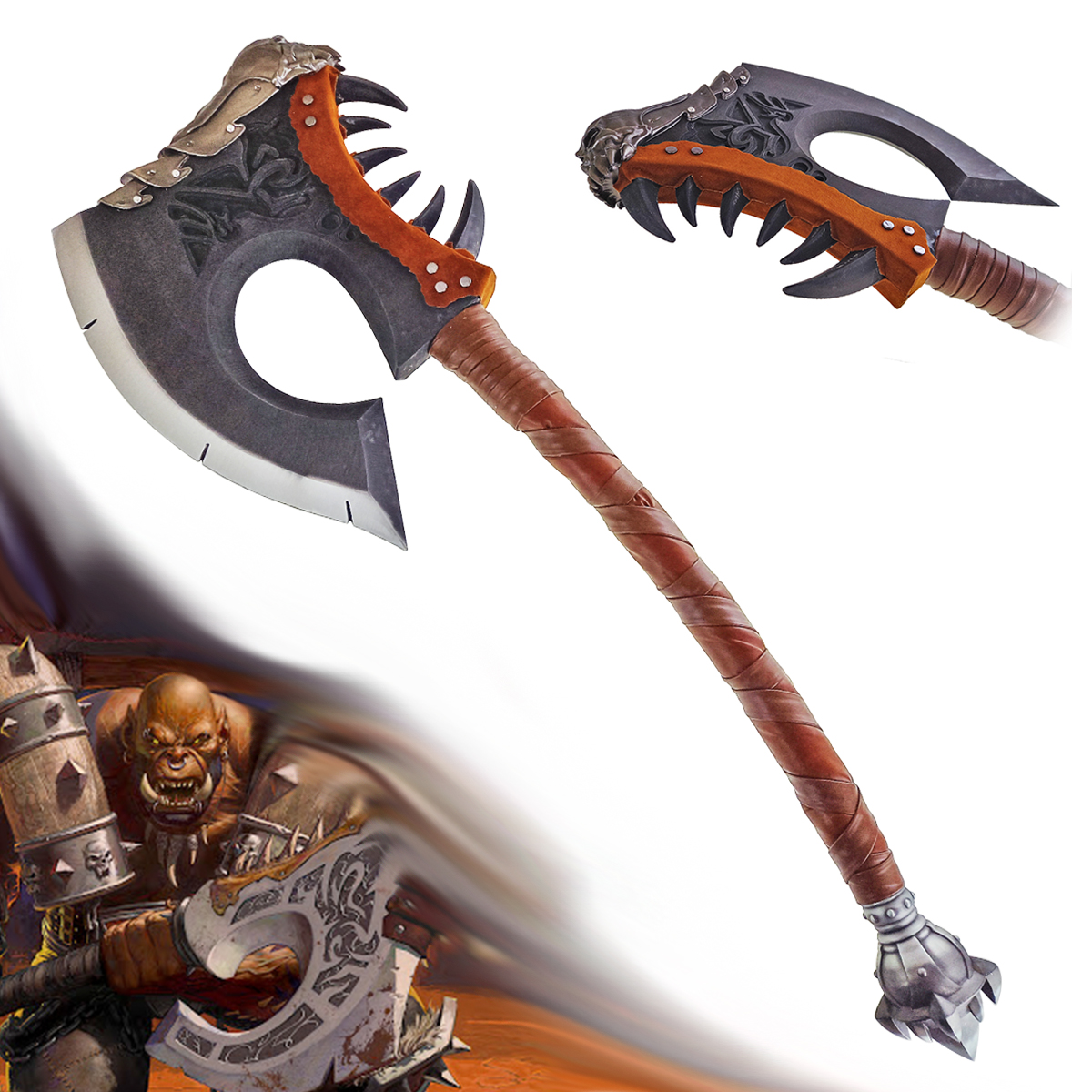 CHZ Válečná sekera "GOREHOWL VERSION 2" Garrosh Hellscream - Warcraft