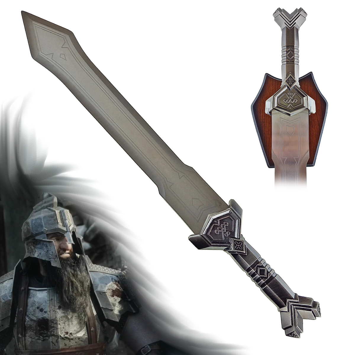 CHZ Meč trpasličího válečníka "SWORD OF EREBOR" Hobbit