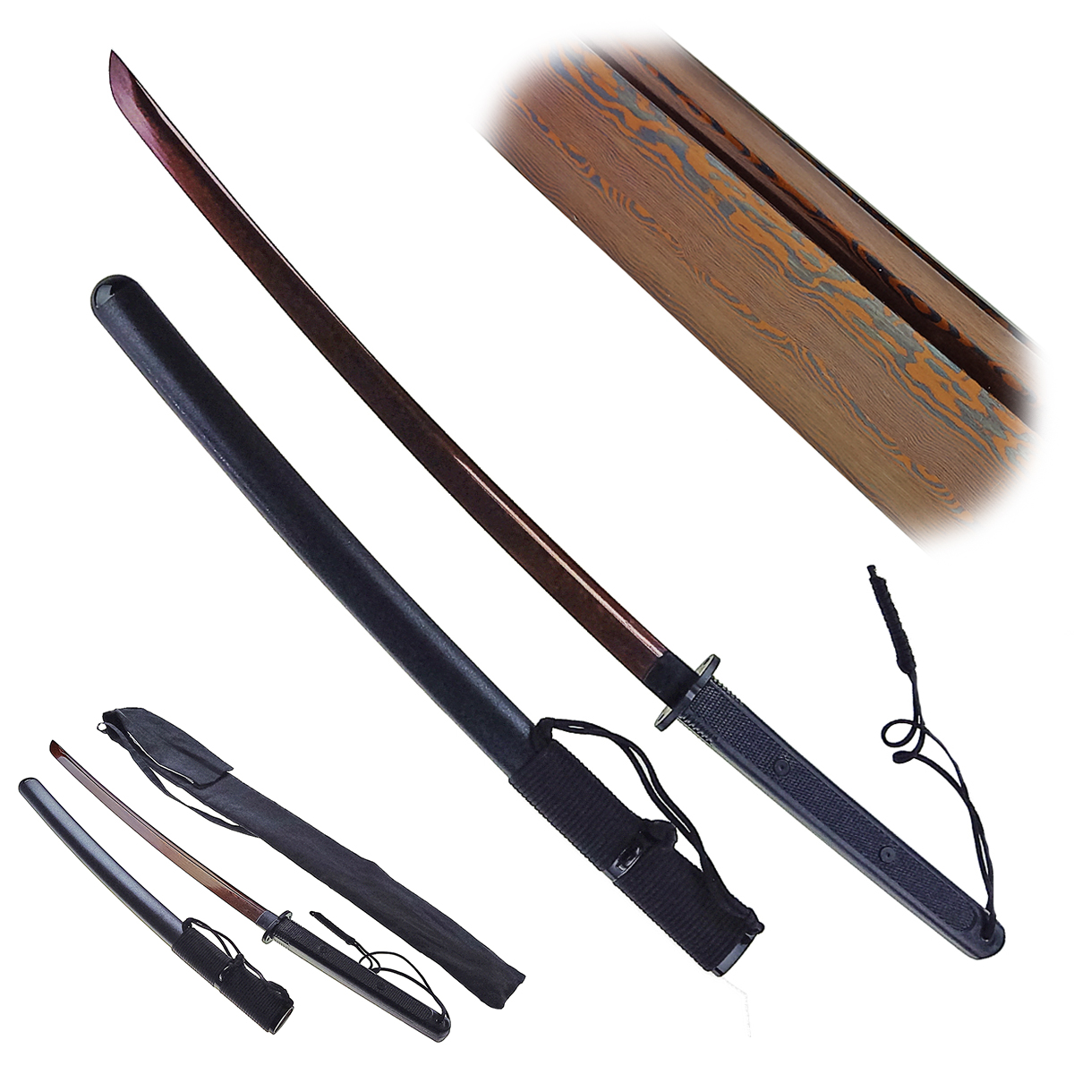 CHZ Samurajské wakizashi "SPECIAL FORCES" damaškové