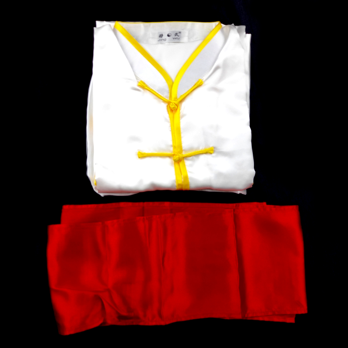 CHZ TAI CHI / KUNG FU /WU SHU oblek "SNOWFLAKE" bílý - velikost 175