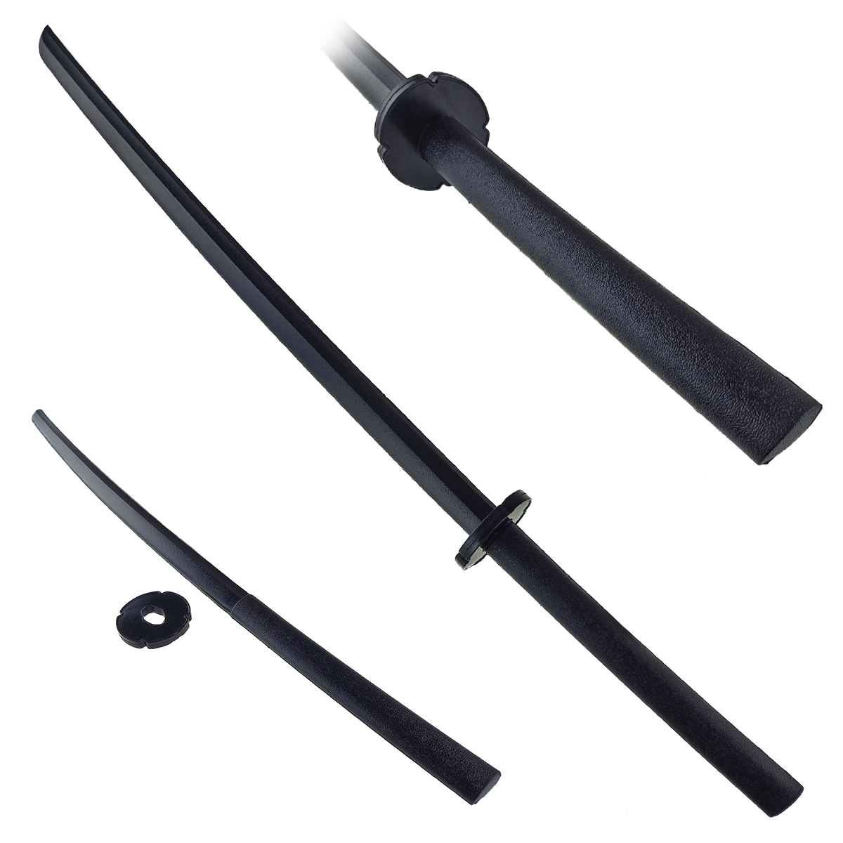 CHZ Měkčená katana "DARK SHINOBI" černá