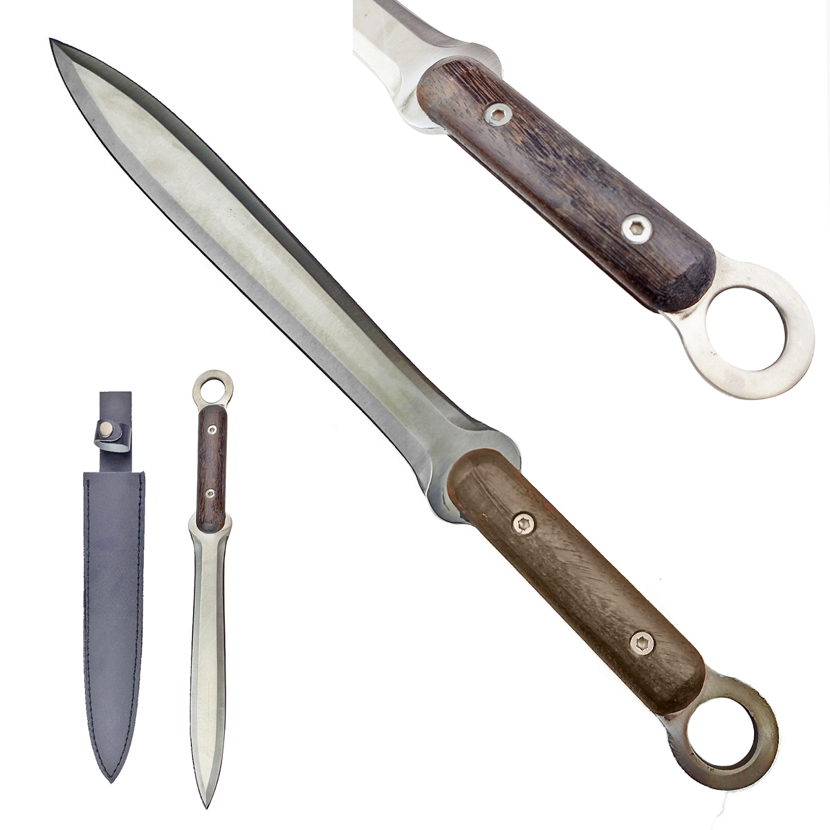 X Bojový pevný nůž "GLADIUS"
