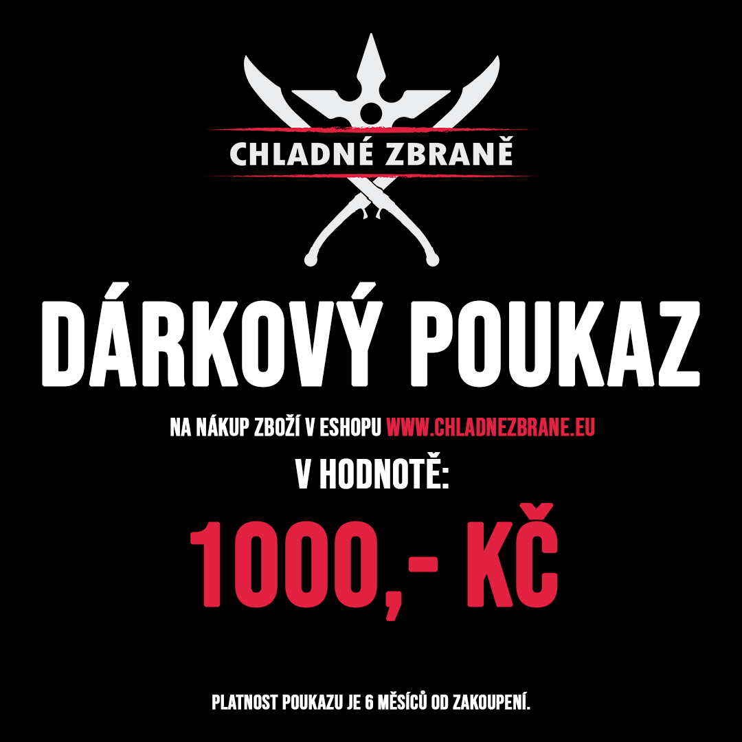 CHZ Dárkový poukaz na nákup 1000 Kč: Dárkový poukaz 1 000 Kč