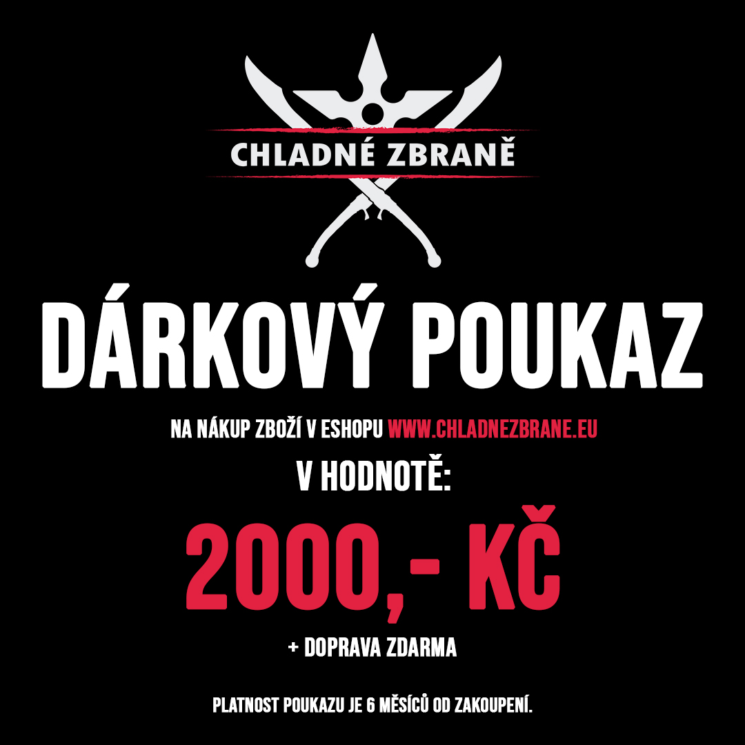 CHZ Dárkový poukaz na nákup 2000 Kč: Dárkový poukaz 2 000 Kč