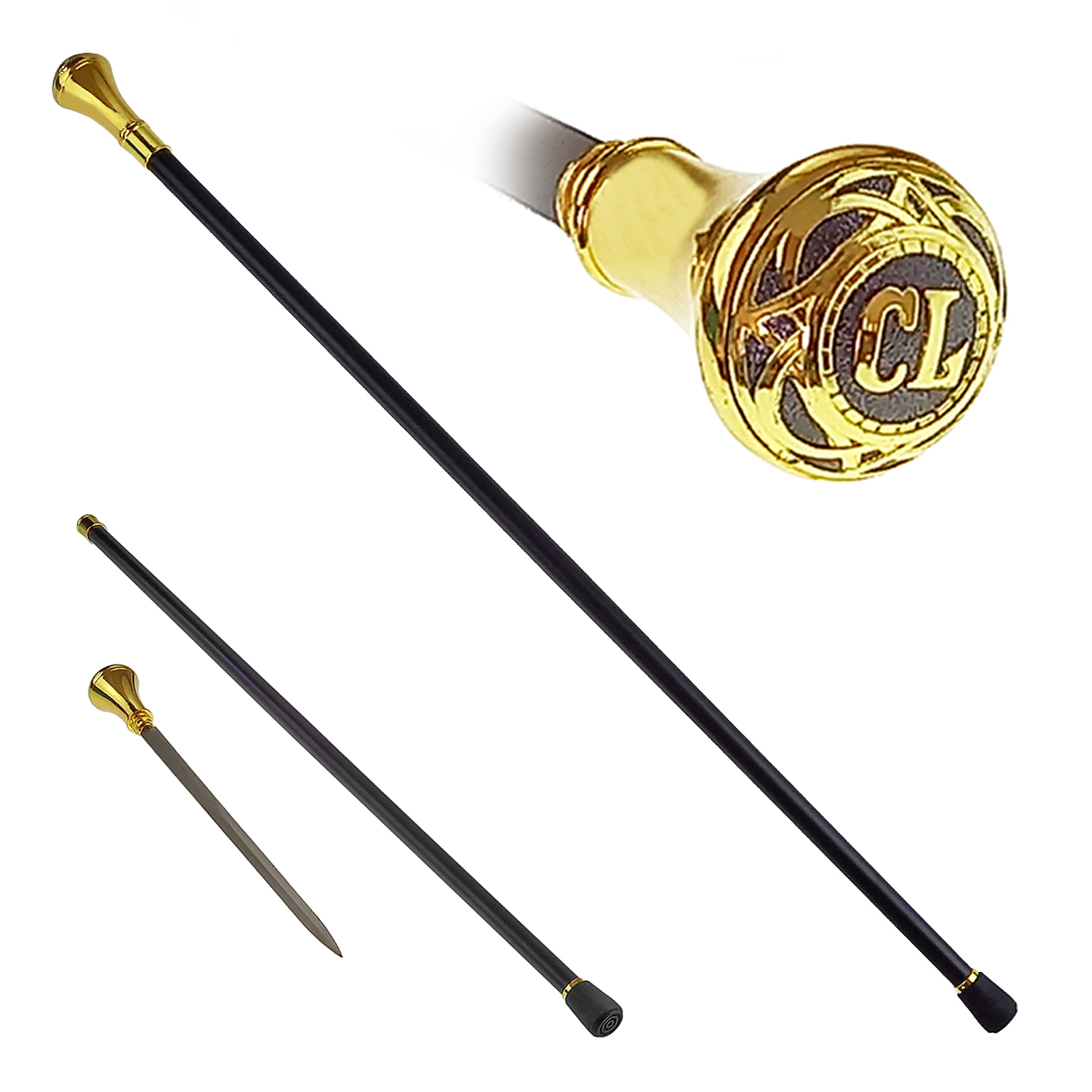 CHZ Hůl se skrytou čepelí "GOLD HONORABLE LORD" II. jakost