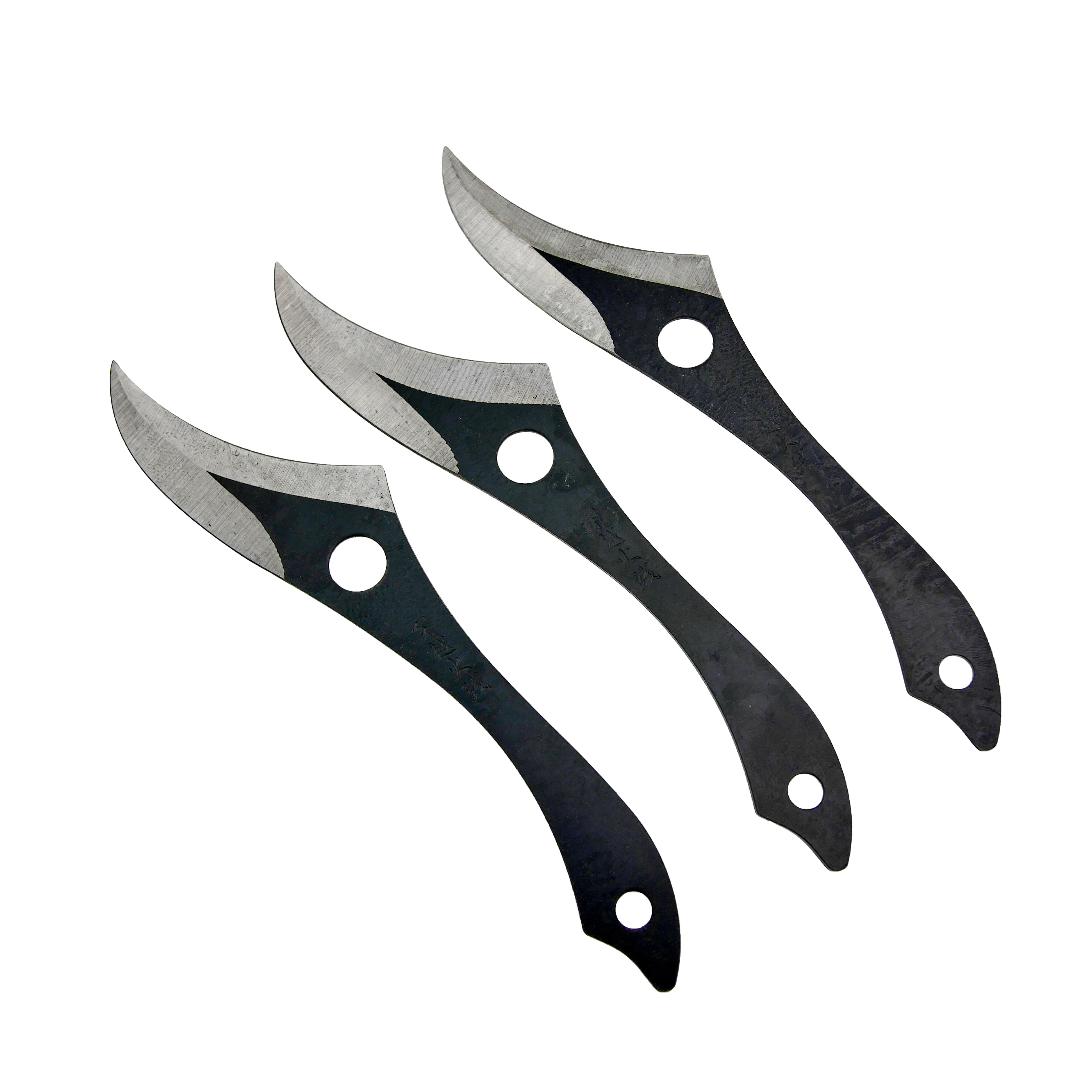 X Vrhací nože "BEAK TRIO" 3 kusy s pouzdrem