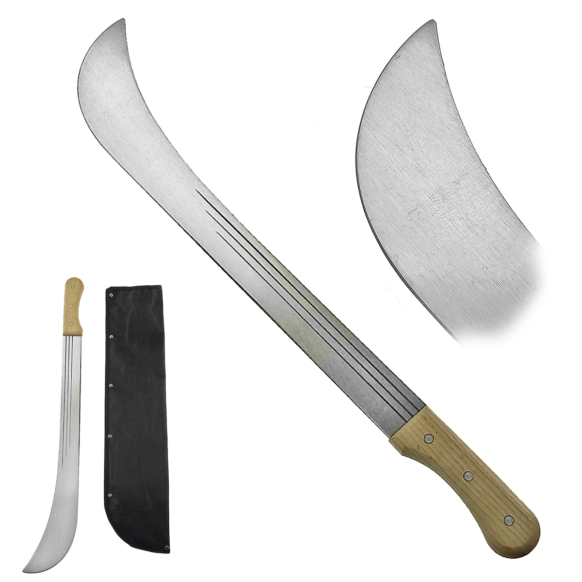 CHZ Panga mačeta  "SCIMITAR" s pouzdrem
