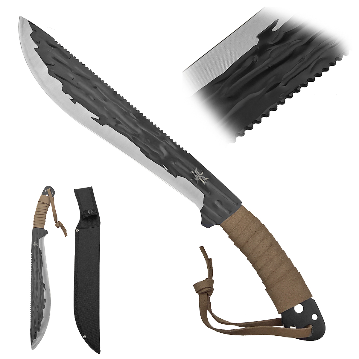 CHZ Příruční mačeta "INDIAN" s pilkou a pouzdrem