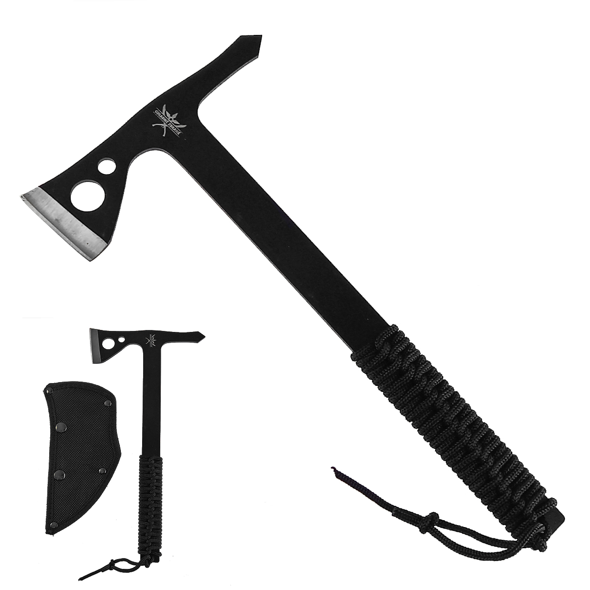 CHZ Vrhací tomahawk "BLACK NIGHT" s pouzdrem