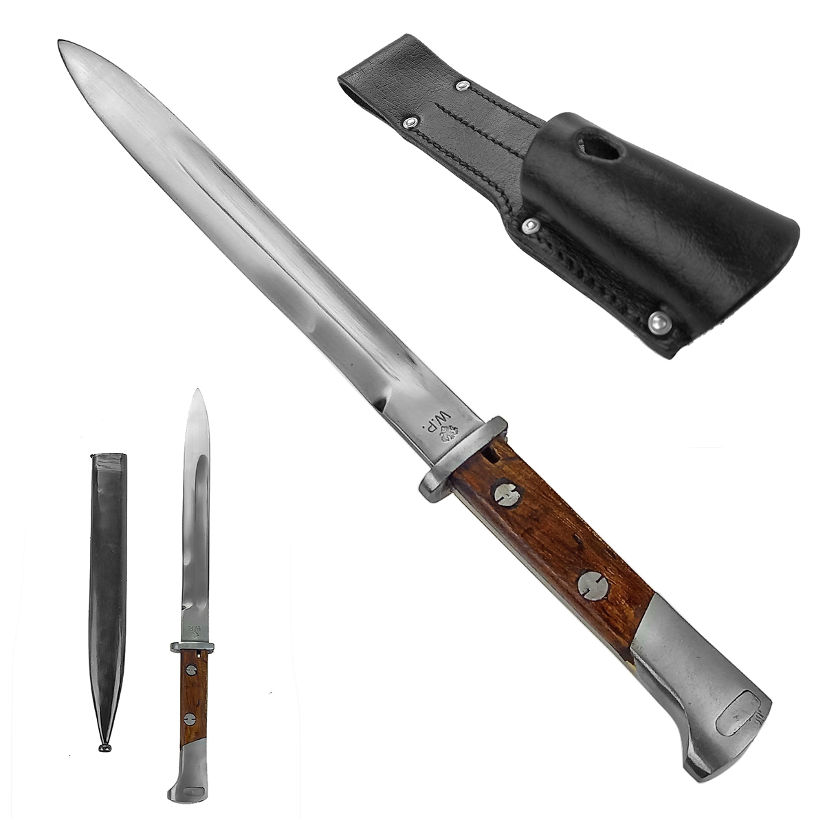 Kandar Historický Německý bajonet "S84/98" replika