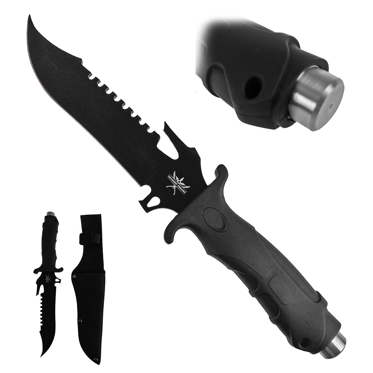 CHZ Nůž "COMMANDO" s pouzdrem!