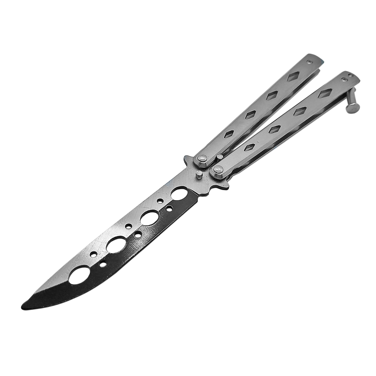 X Balisong "PHANTOM SILVER" (obrázek 4)