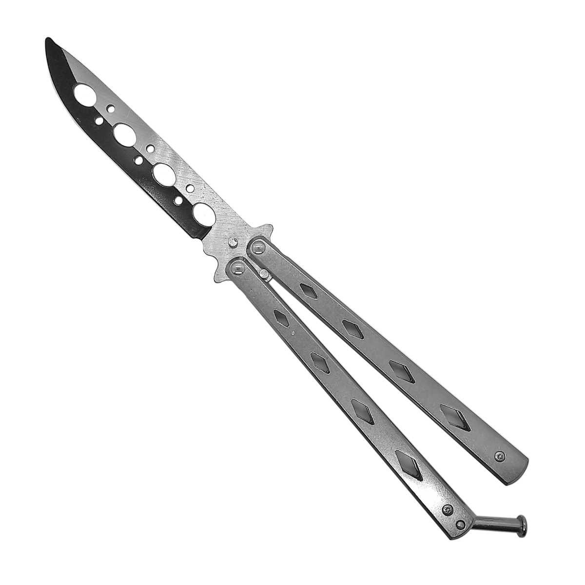 X Balisong "PHANTOM SILVER"
