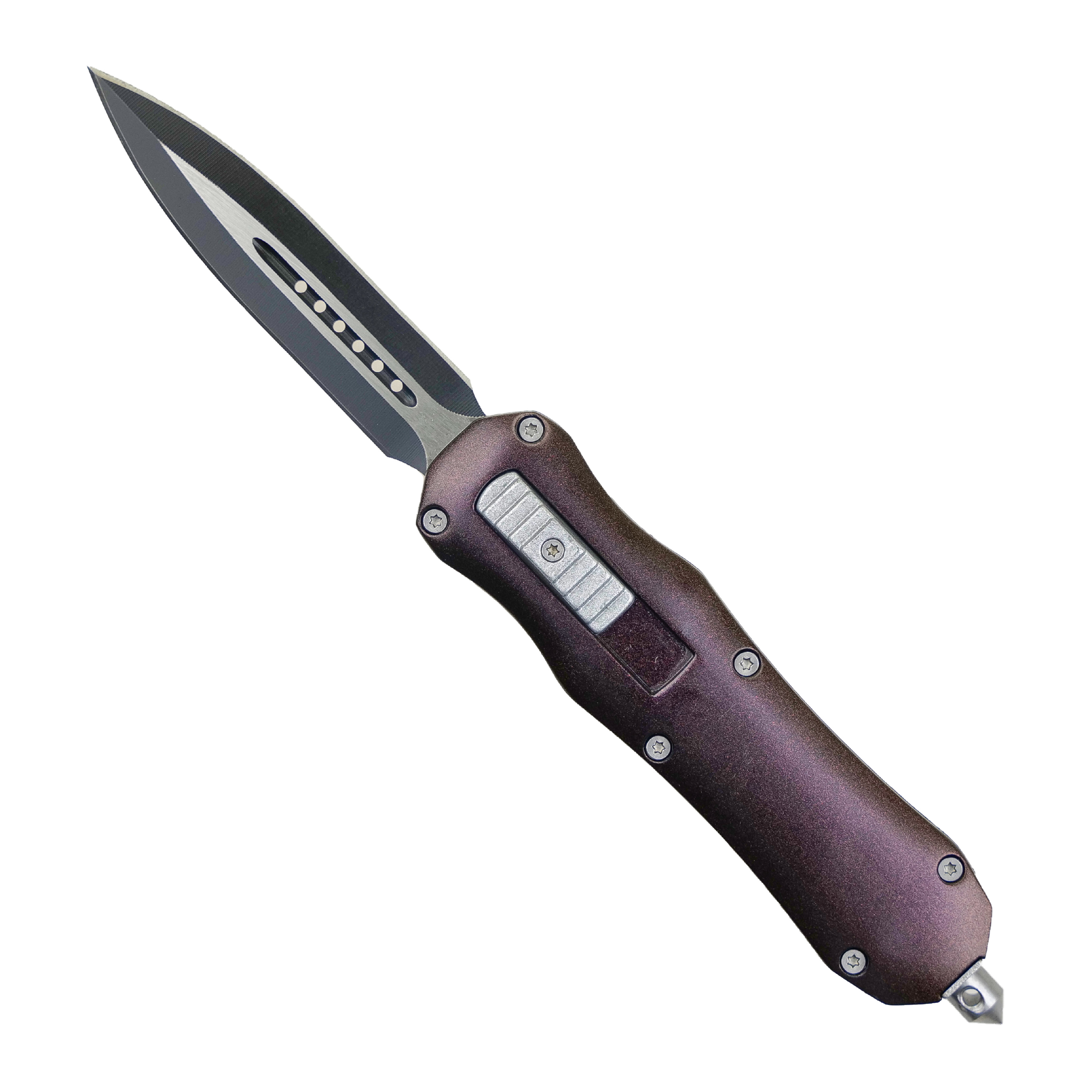 CHZ Čelně vystřelovací OTF nůž "DAGGER" s pouzdrem