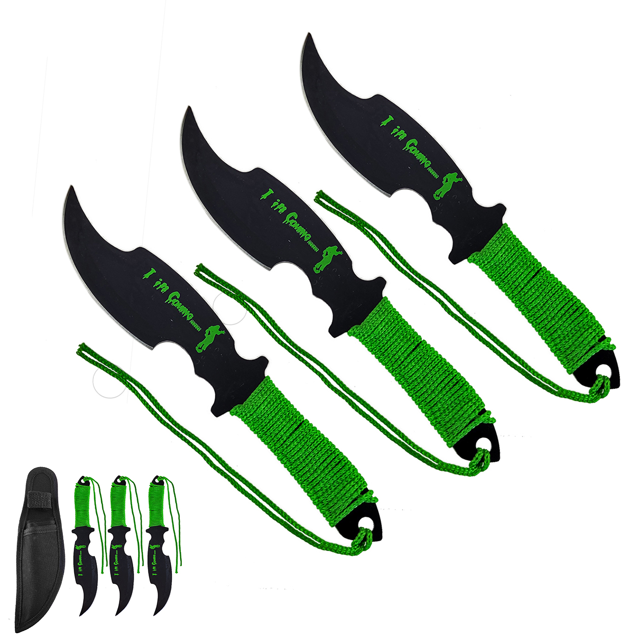 CHZ Vrhací nože "ZOMBIE SLASHERS" - 3 ks