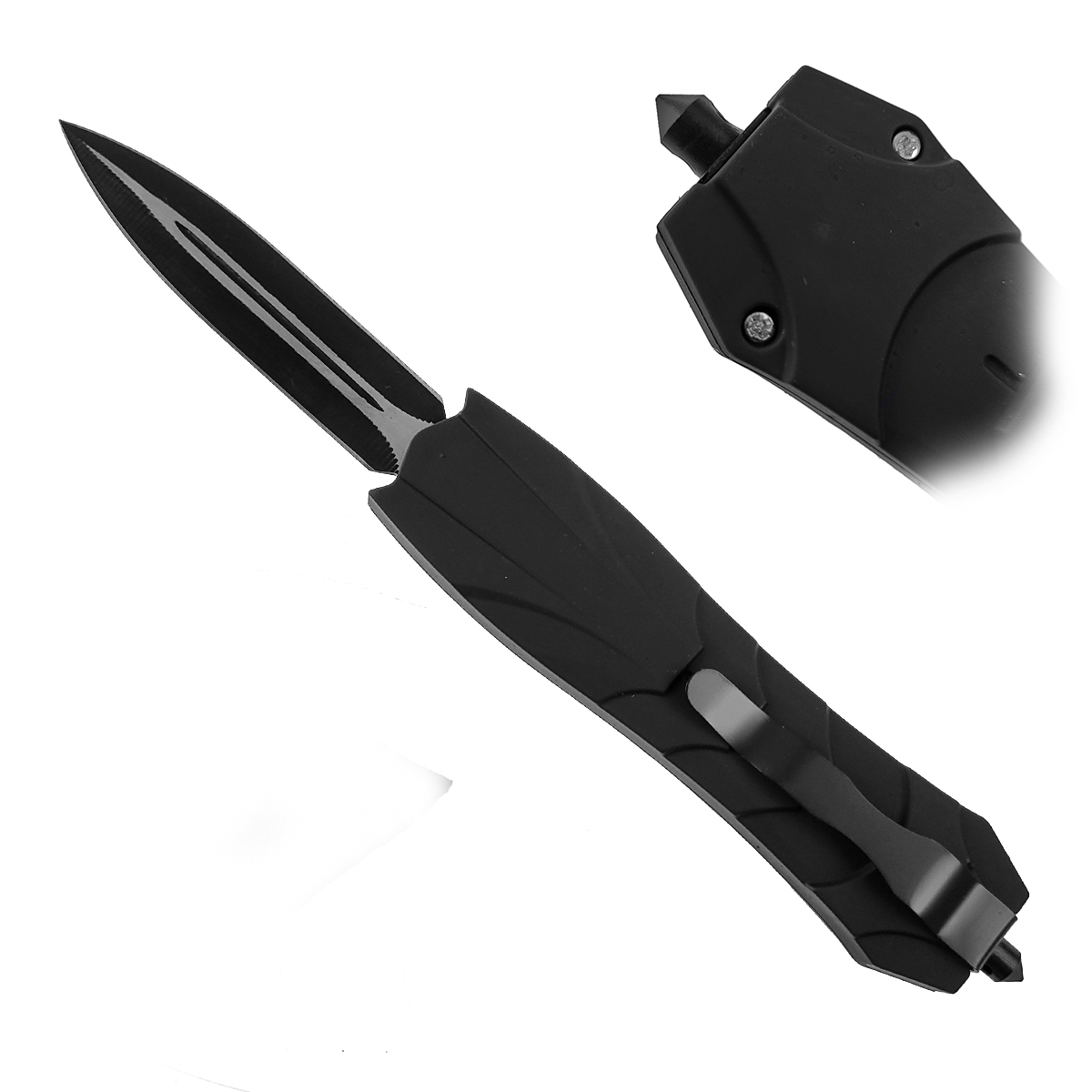 CHZ Čelní vystřelovací nůž "SPEC.BLACK"