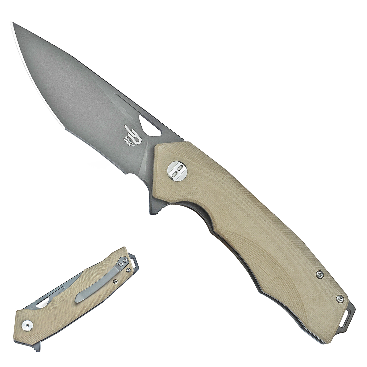 BESTECH Kapesní EDC nůž "BESTECH TOUCAN" BG14C-2