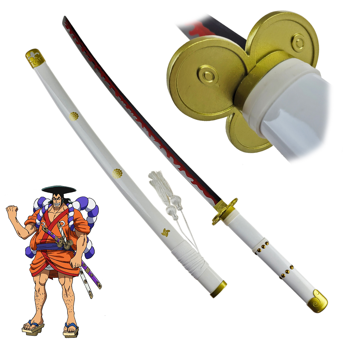 Jolly Legendární meč Meito "AME NO HABAKIRI" - One Piece