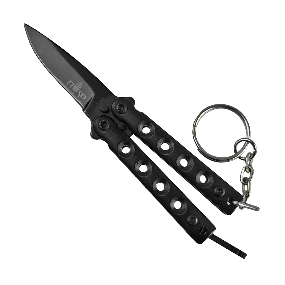 Amont Mini Balisong "KEYCHAIN - BLACK"
