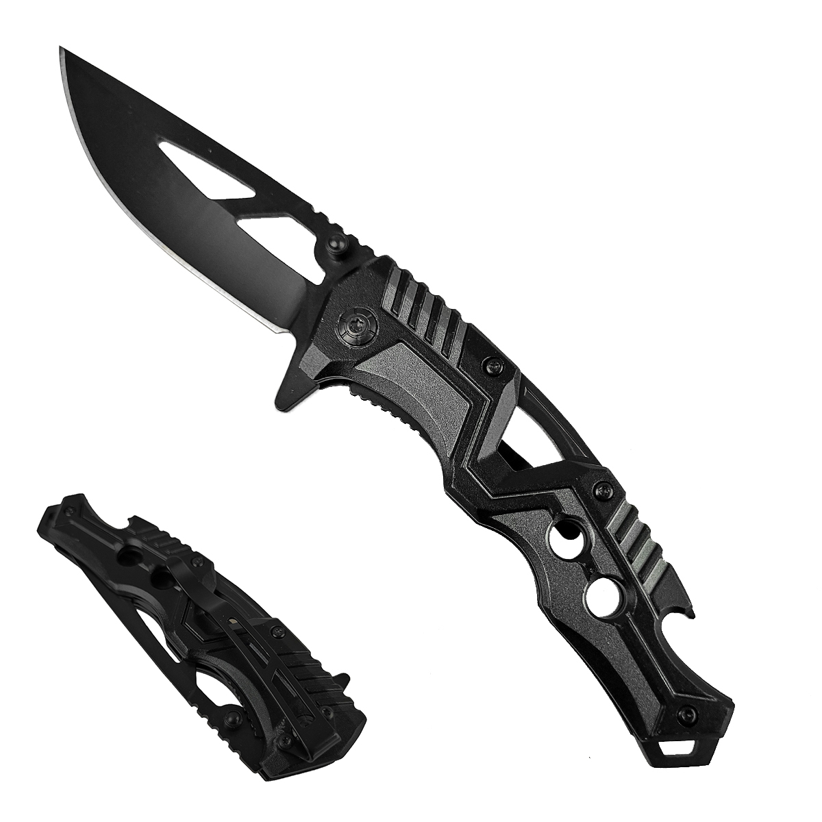 CHZ Kapesní nůž "QUANTUM EDGE" s otvírákem