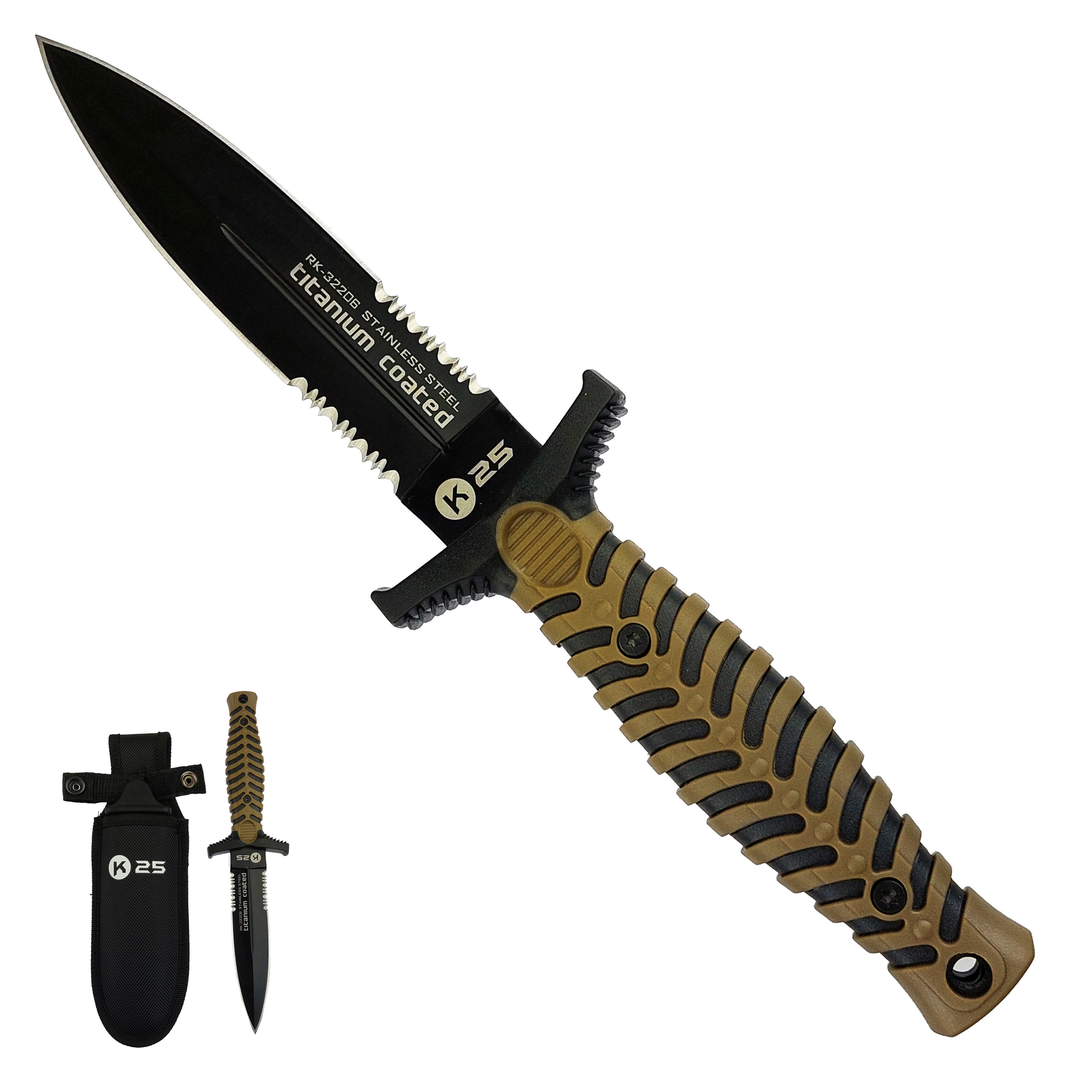 Albainox Taktická dvoubřitá dýka ''SAND VIPER''