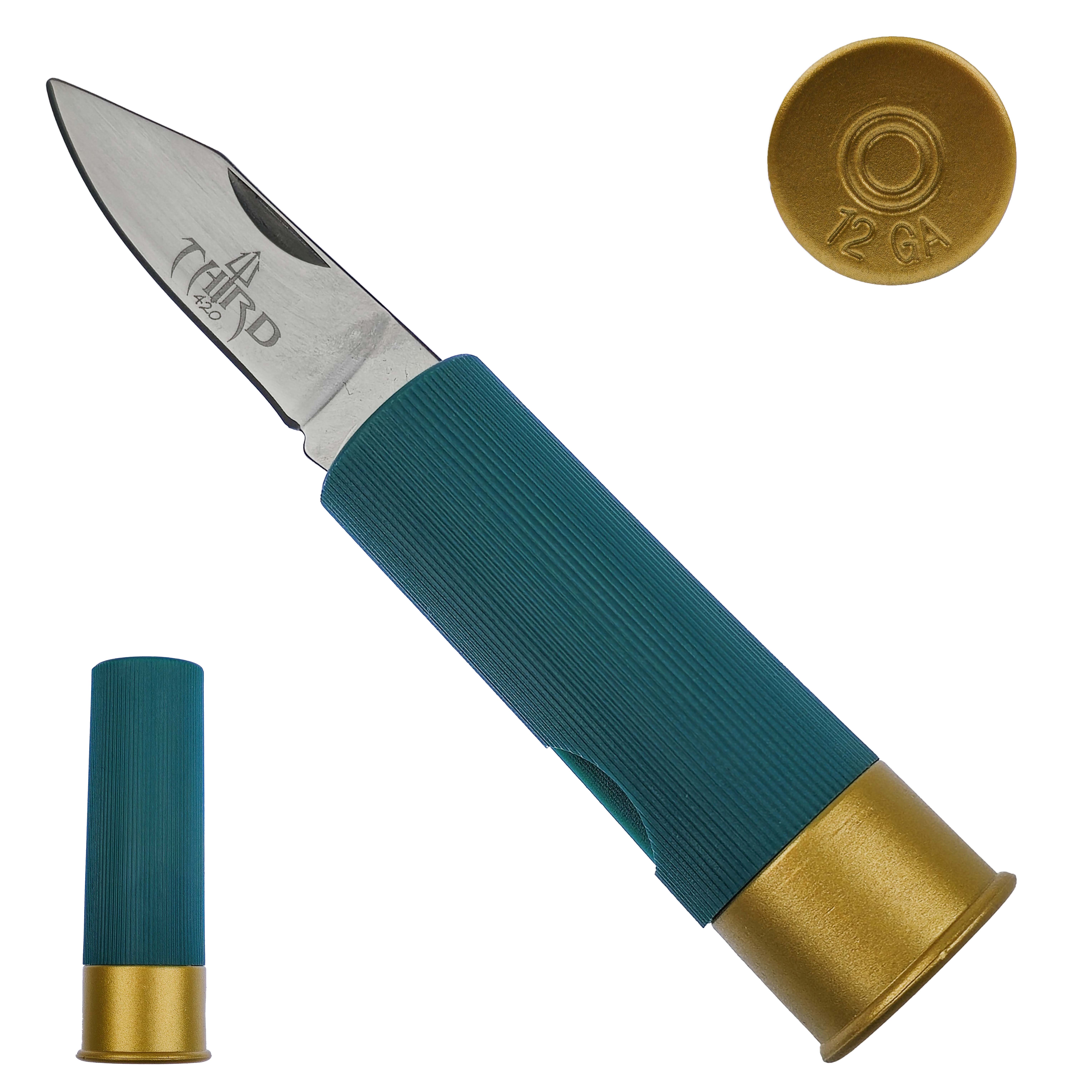 Amont Zavírací nožík "12ga SHOTGUN SHELL"