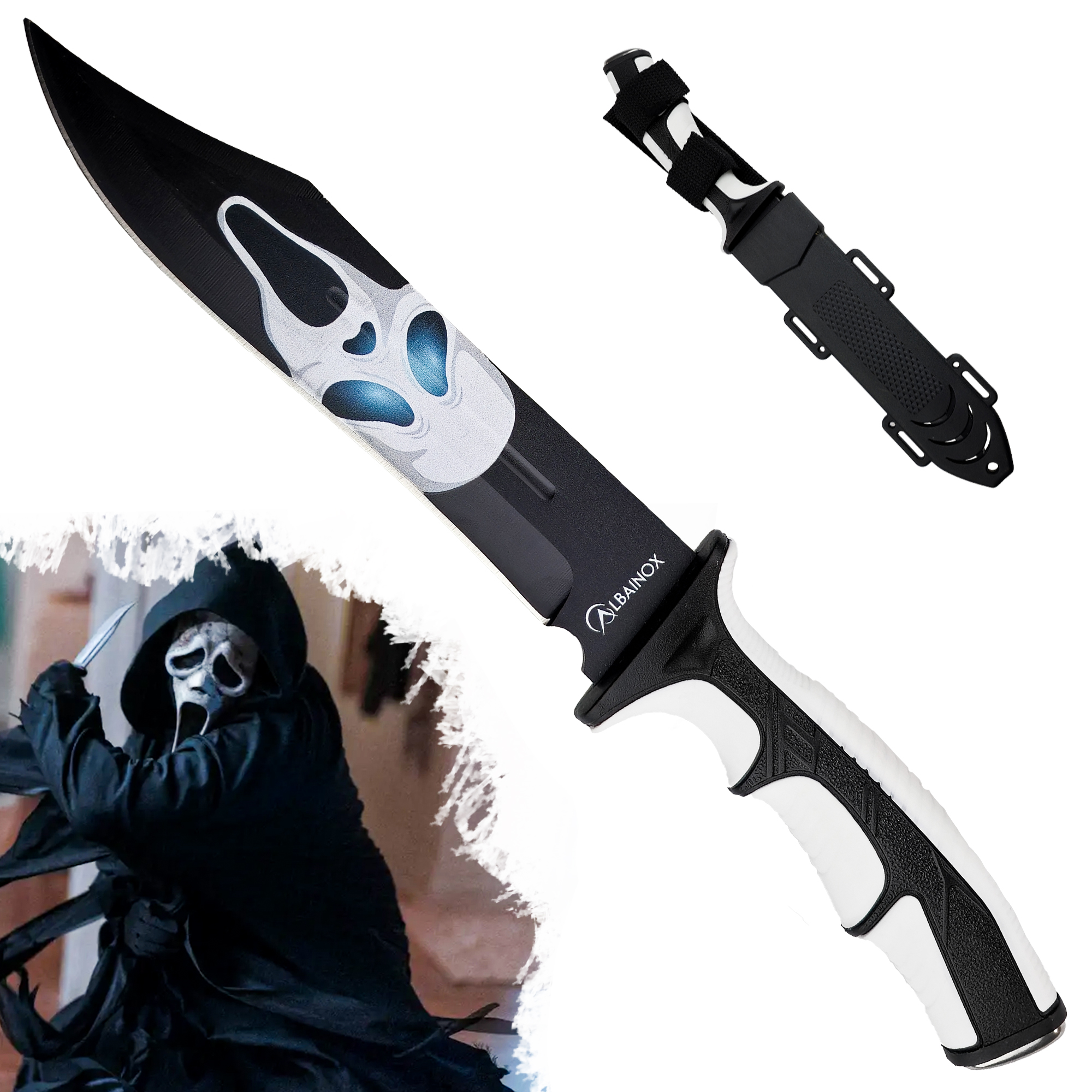 Albainox Pevný nůž "SCREAM'S CHOICE"