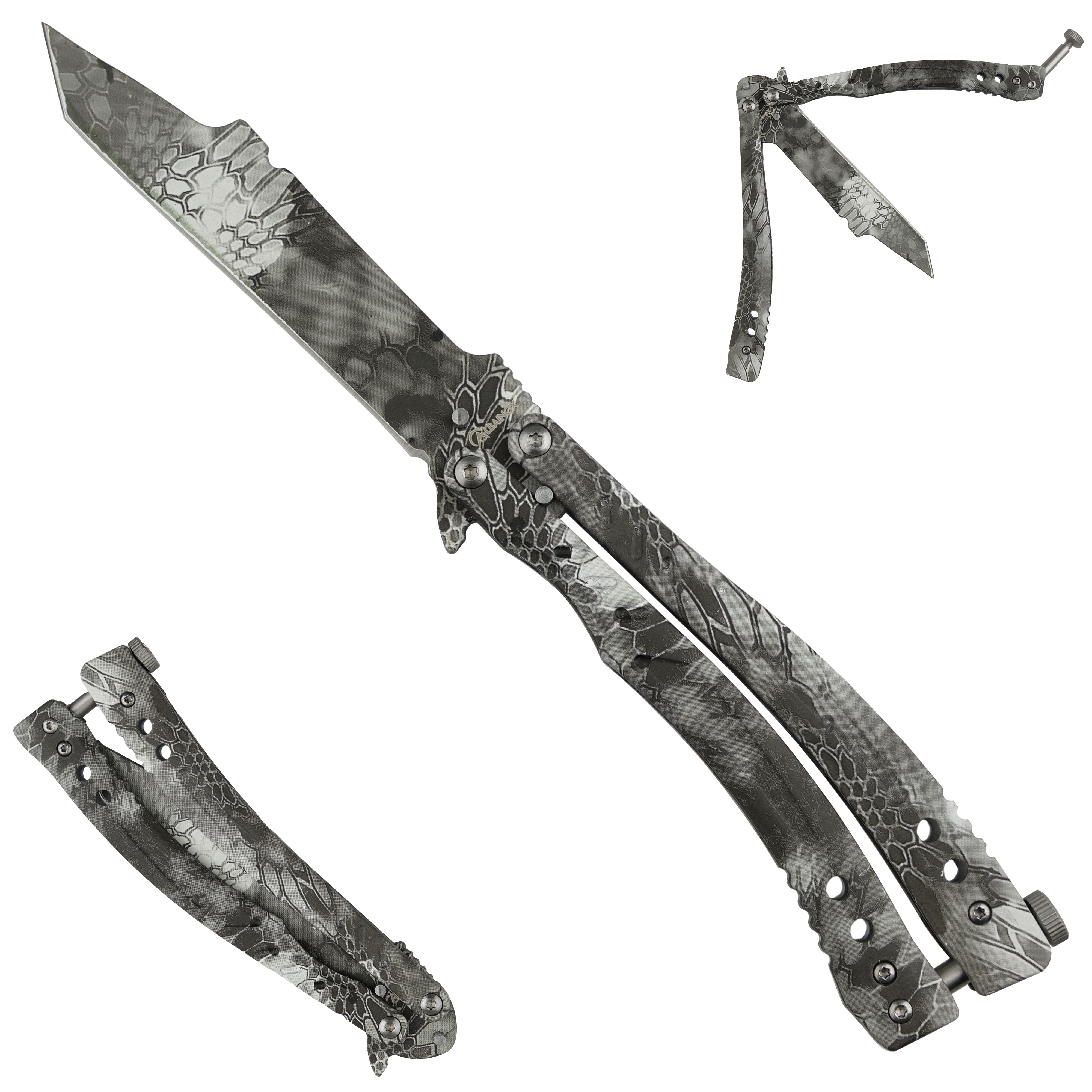 Albainox Balisong "BLACK PYTHON"