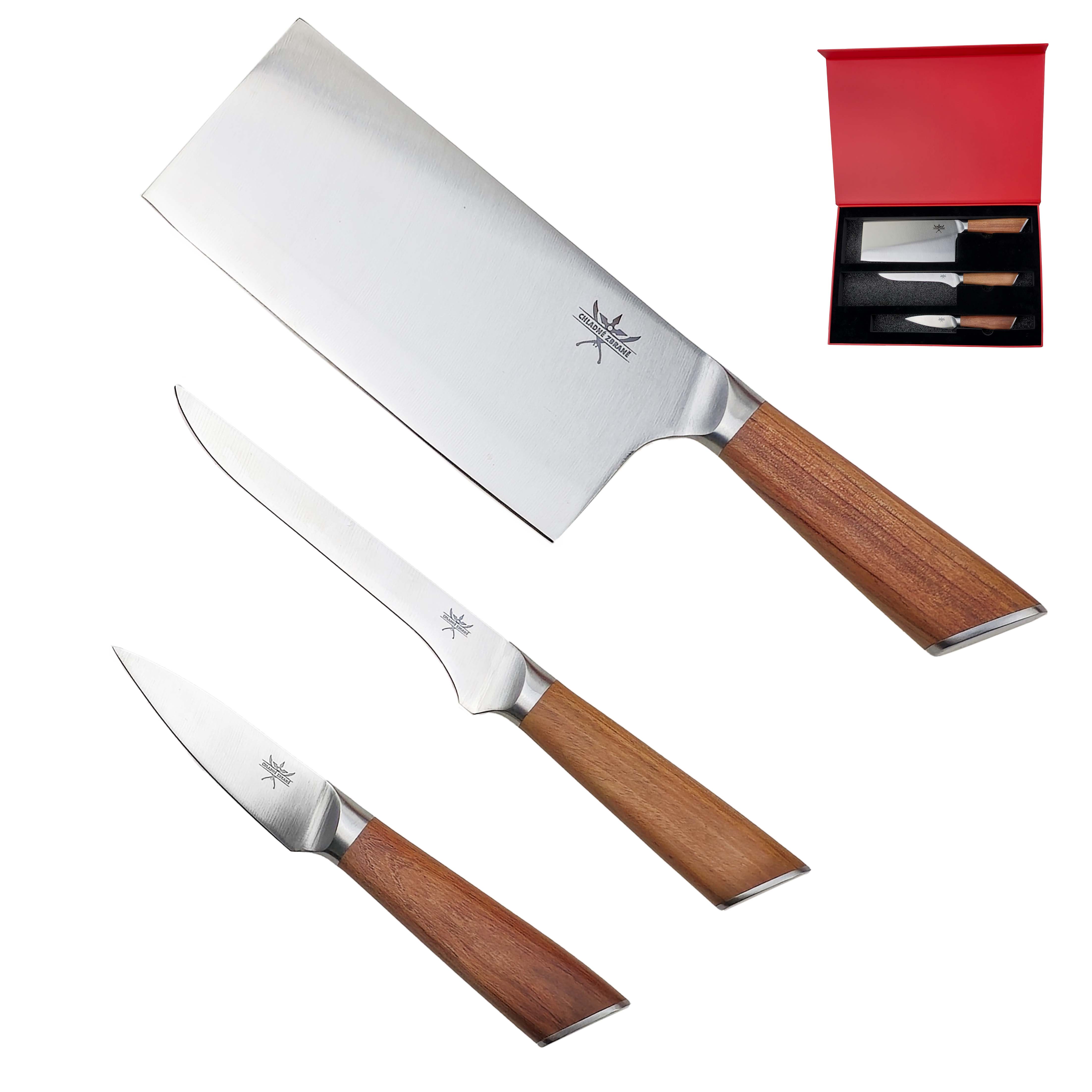 CHZ Sada kuchyňských nožů "CHEF GIFT PACK"