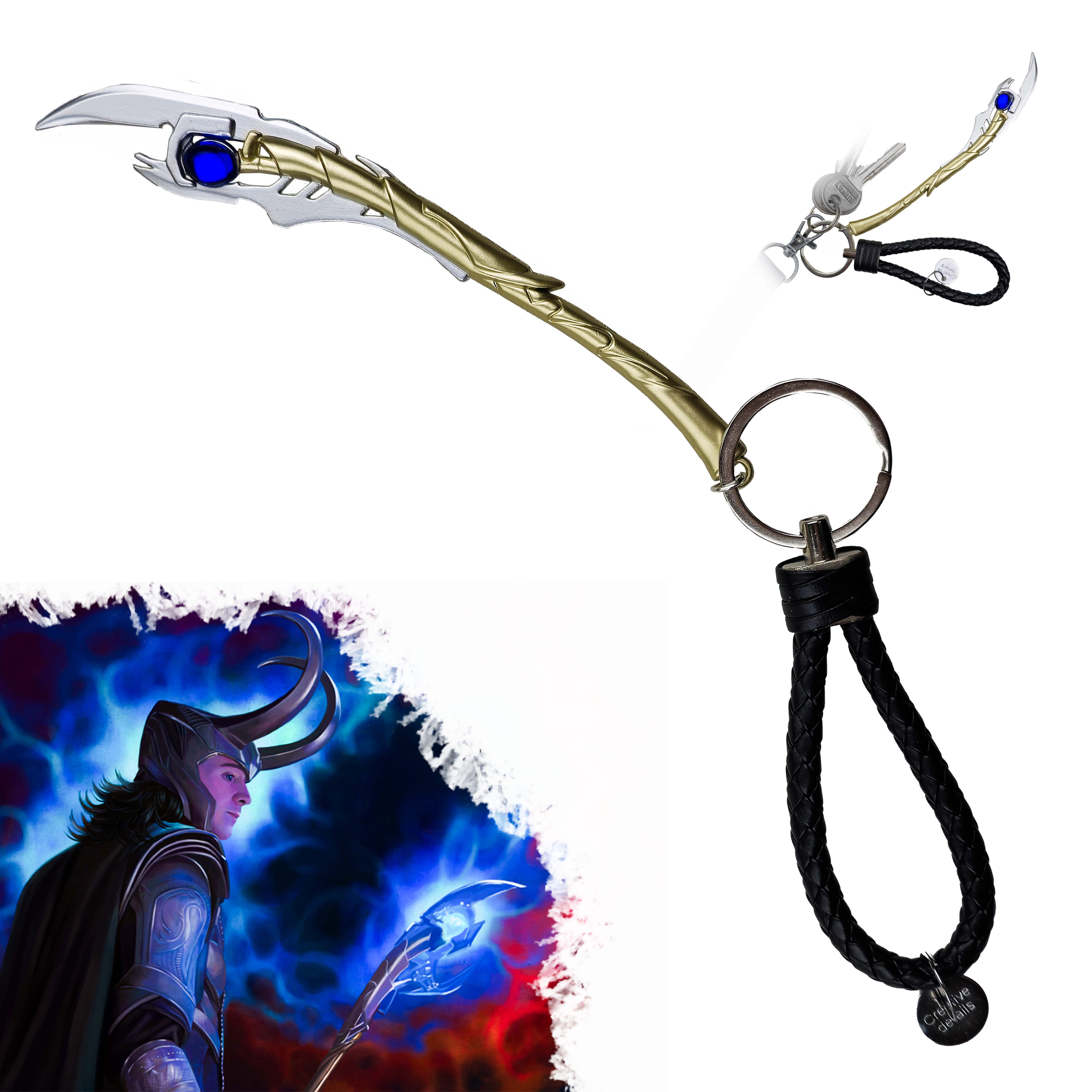CHZ Přívěšek na klíče "LOKI'S SCEPTER" - Marvel