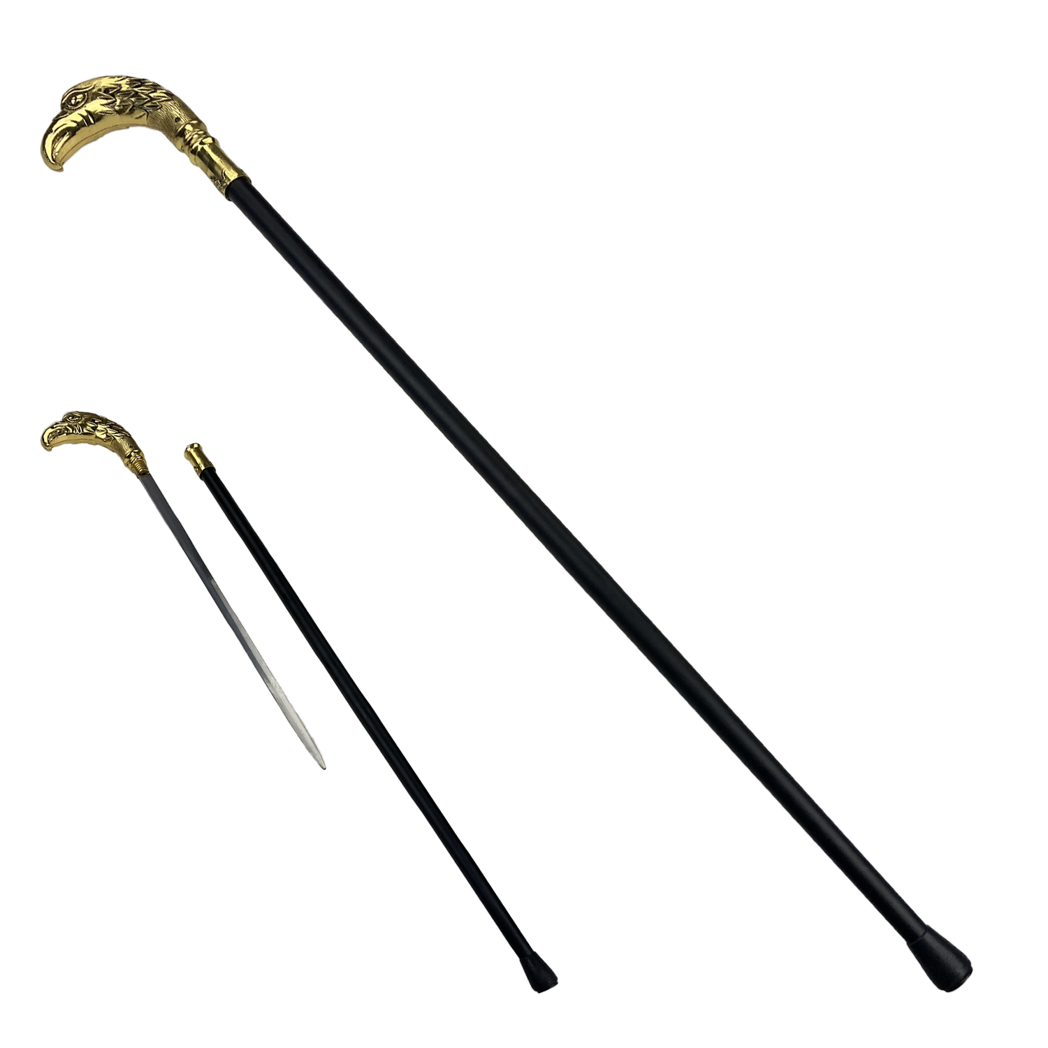 CHZ Vycházková hůl s čepelí "GOLD EAGLE"