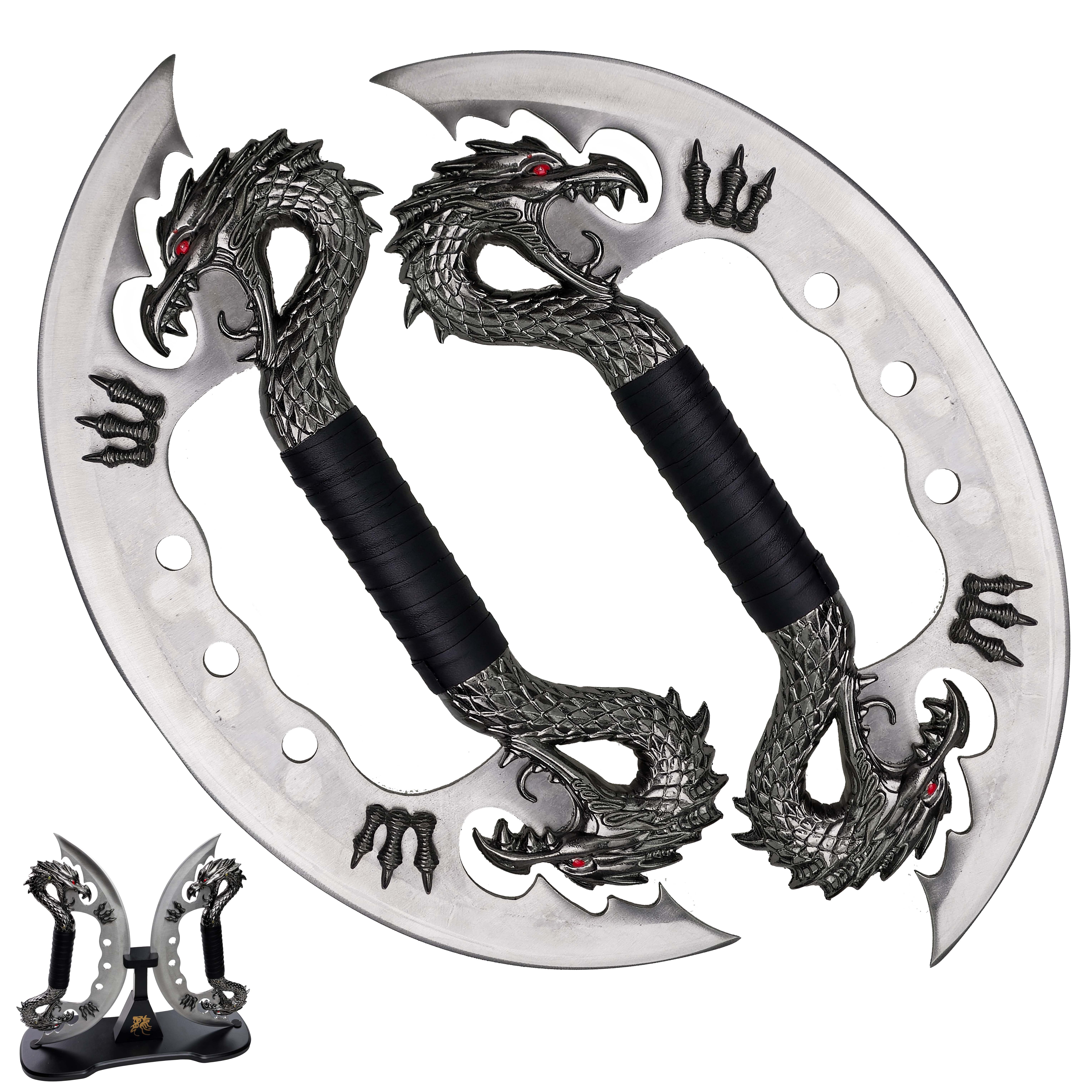 CHZ Dračí dýky "DUAL DRAGON" se stojánkem