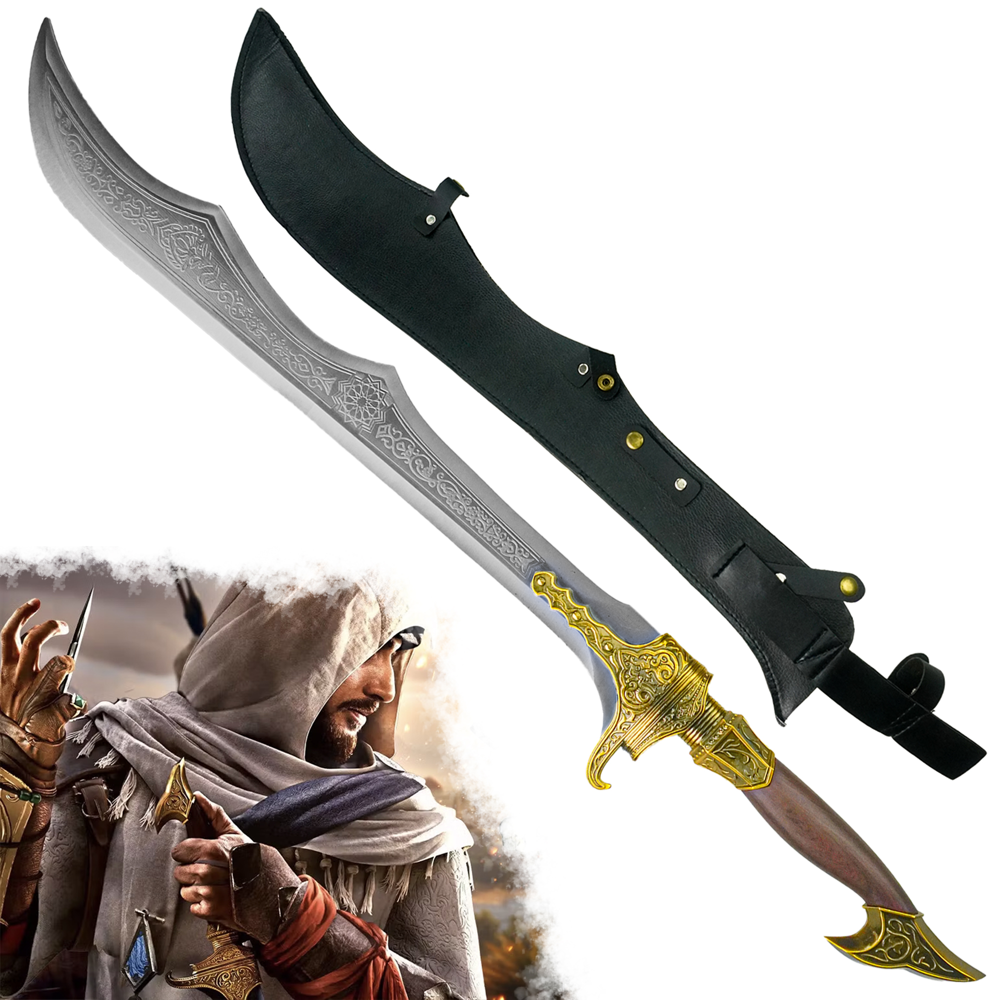CHZ Assassinský meč "BASIM SWORD" - Assassin's Creed Mirage