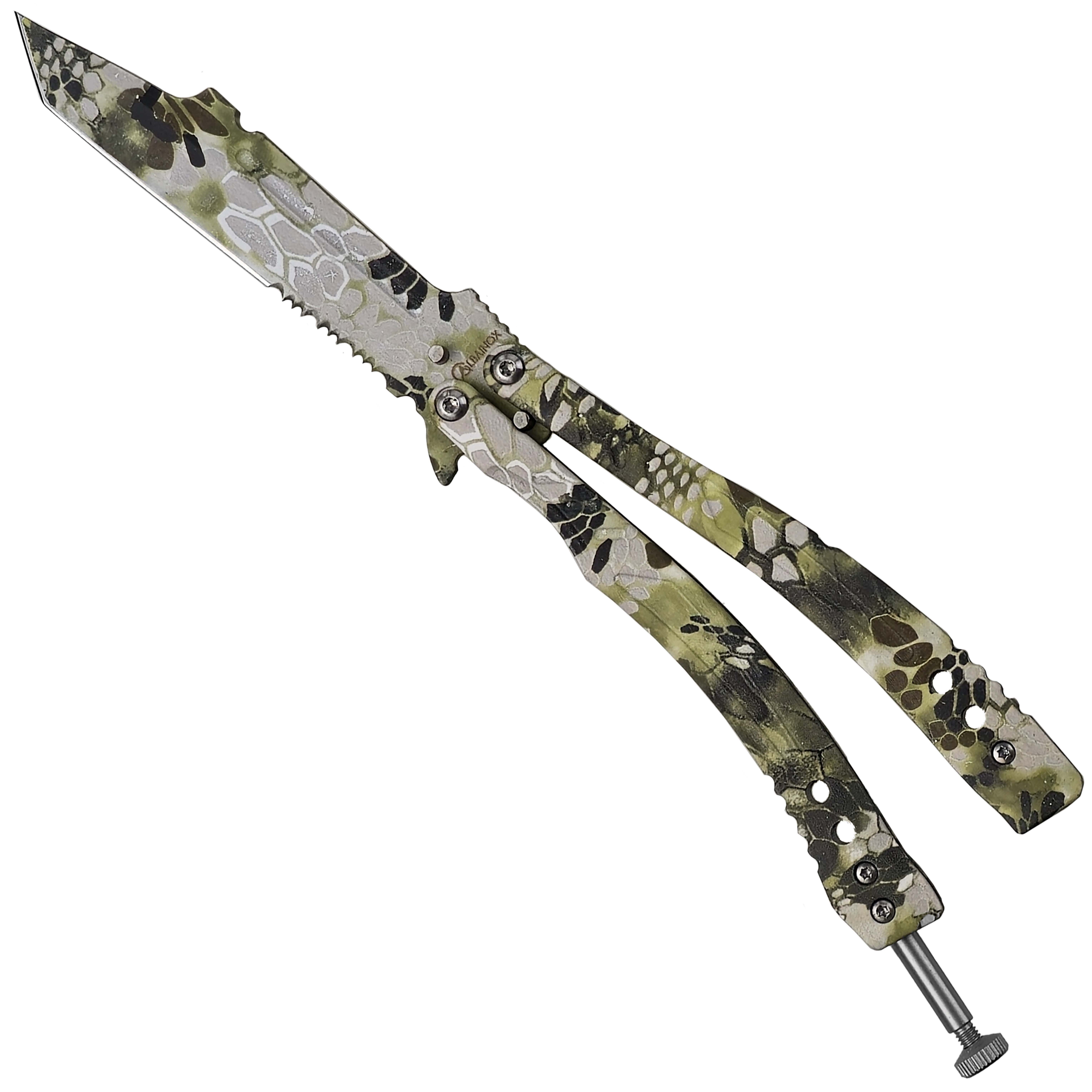 Albainox Ostrý balisong "GREEN PYTHON" (obrázek 4)
