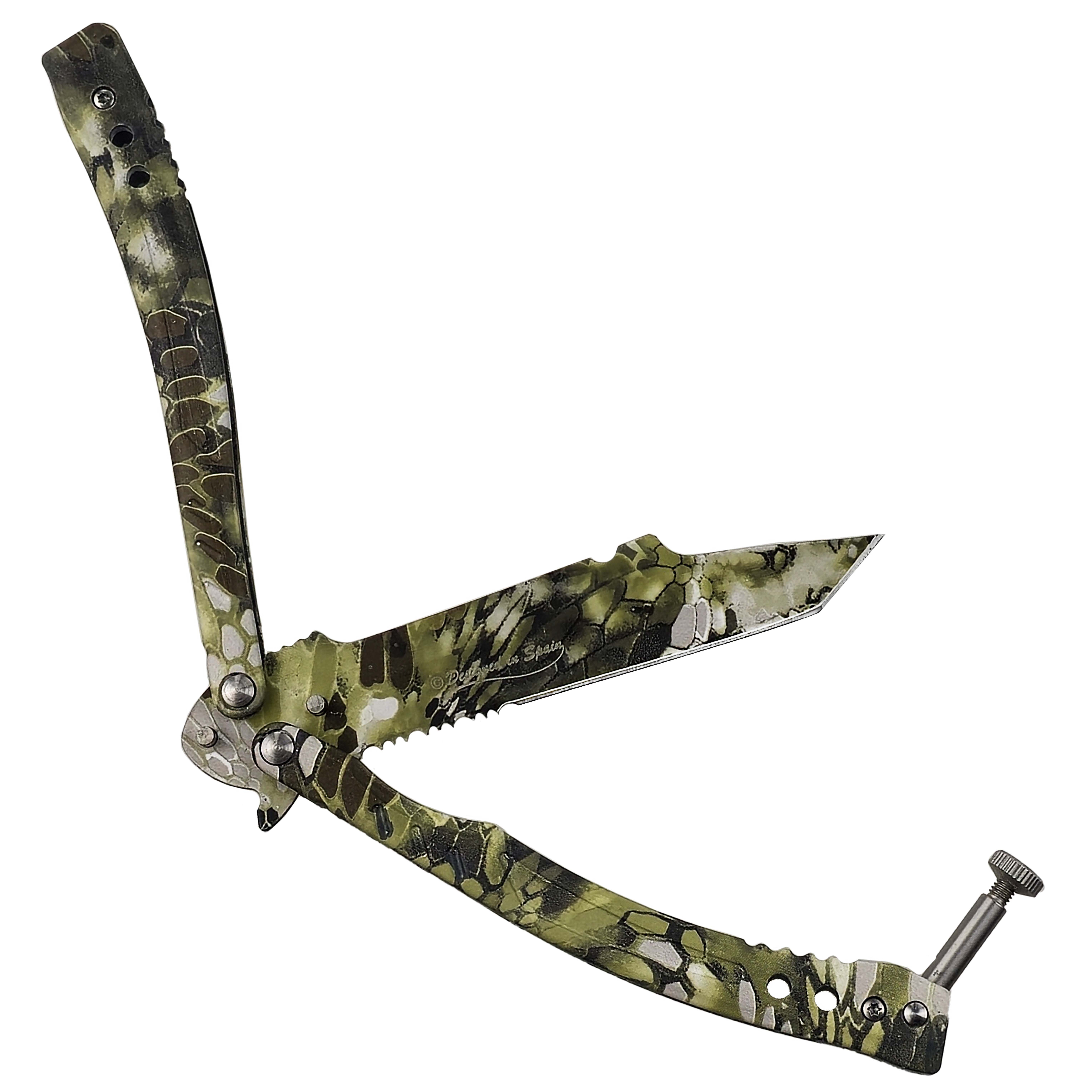 Albainox Ostrý balisong "GREEN PYTHON" (obrázek 2)