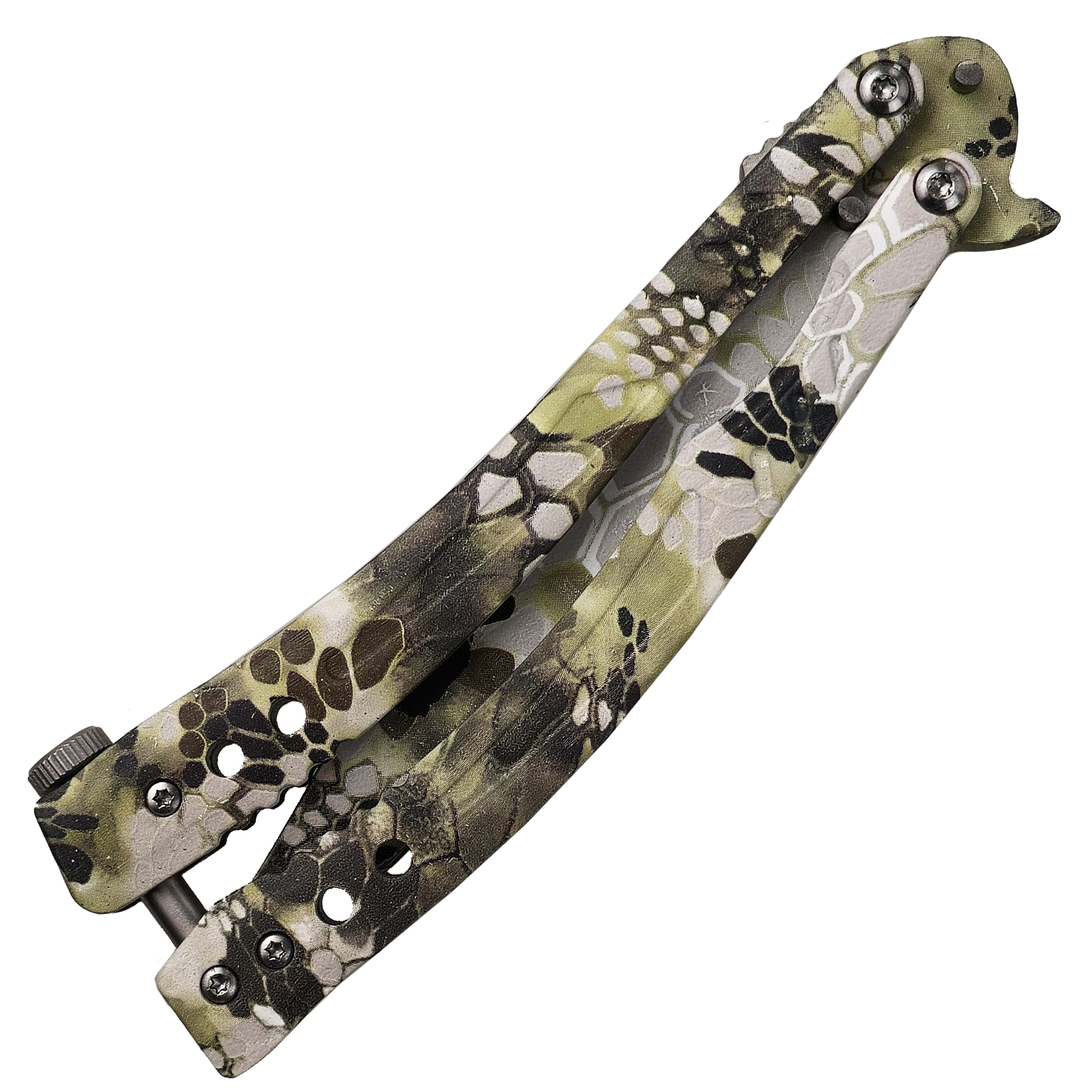 Albainox Ostrý balisong "GREEN PYTHON" (obrázek 3)