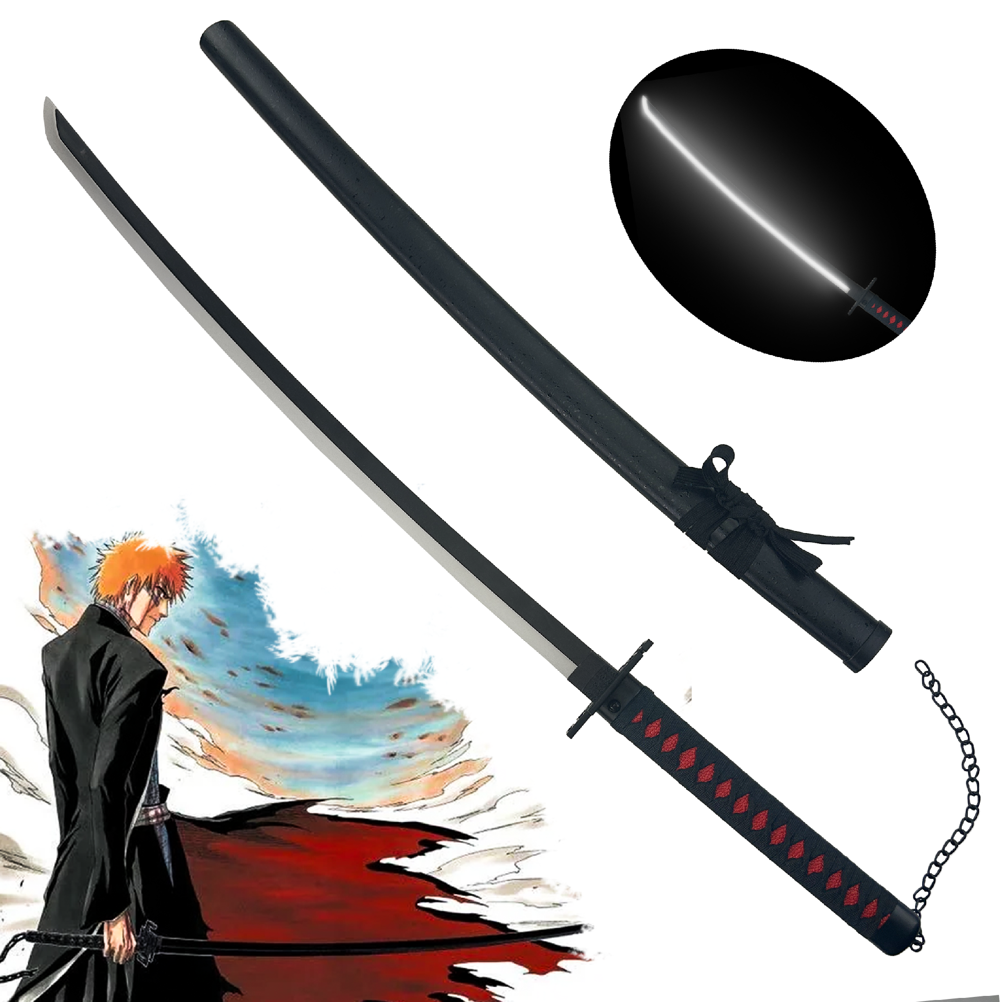 Jolly Svítící anime meč "COMPRESSED BANKAI" - Bleach