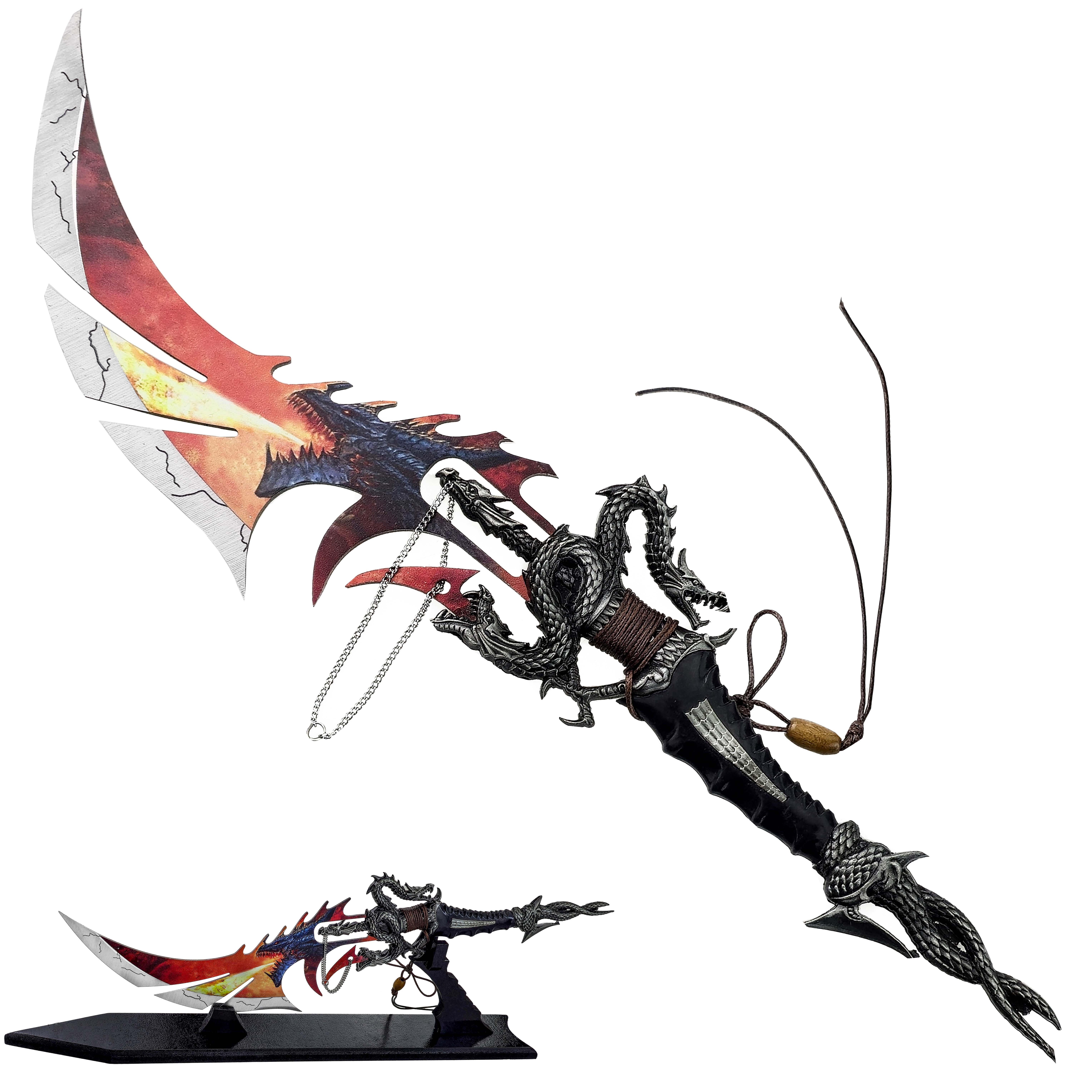CHZ Dračí dýka "DRAGON FIRE" se stojánkem