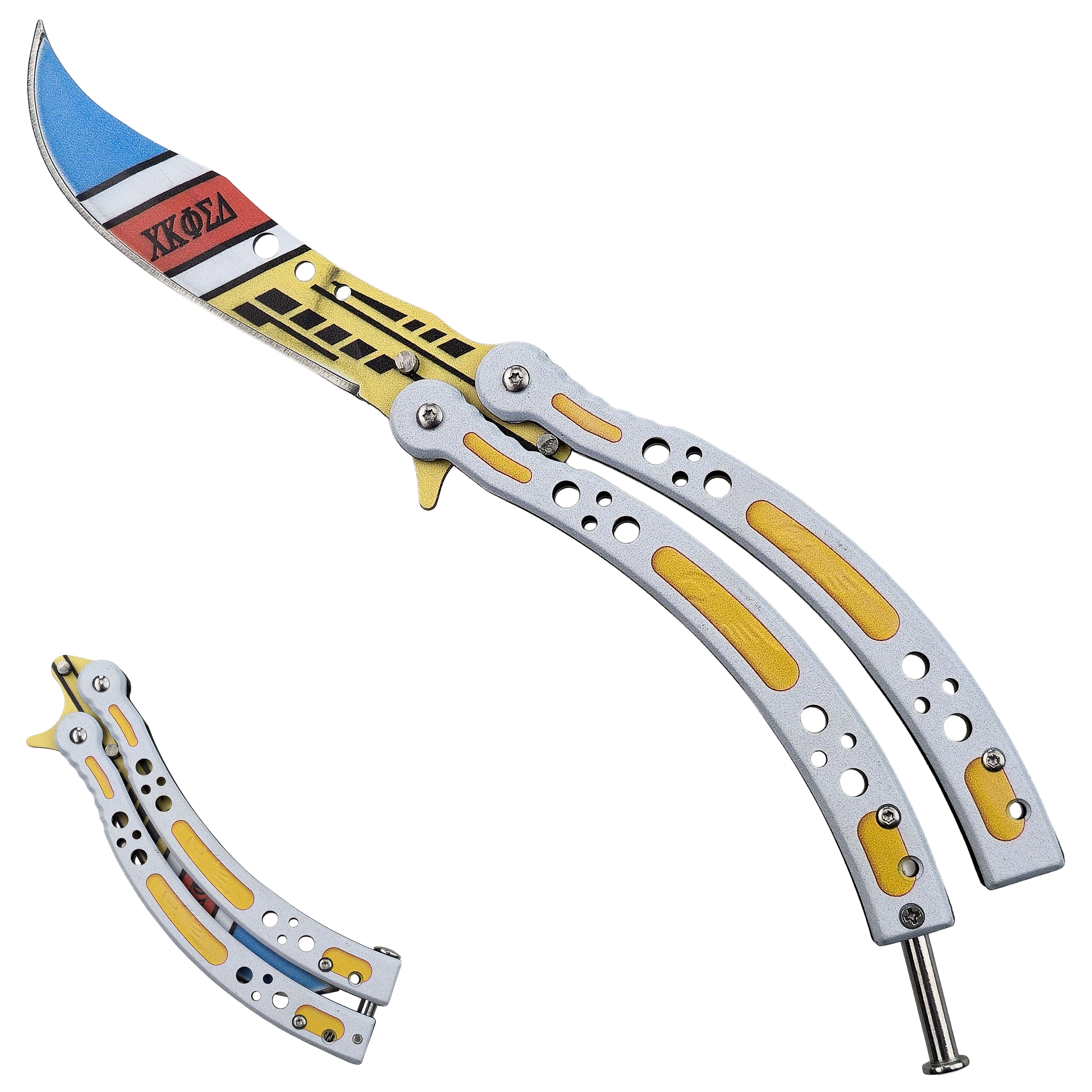 CHZ Ostrý balisong "DELTA STRIKE"